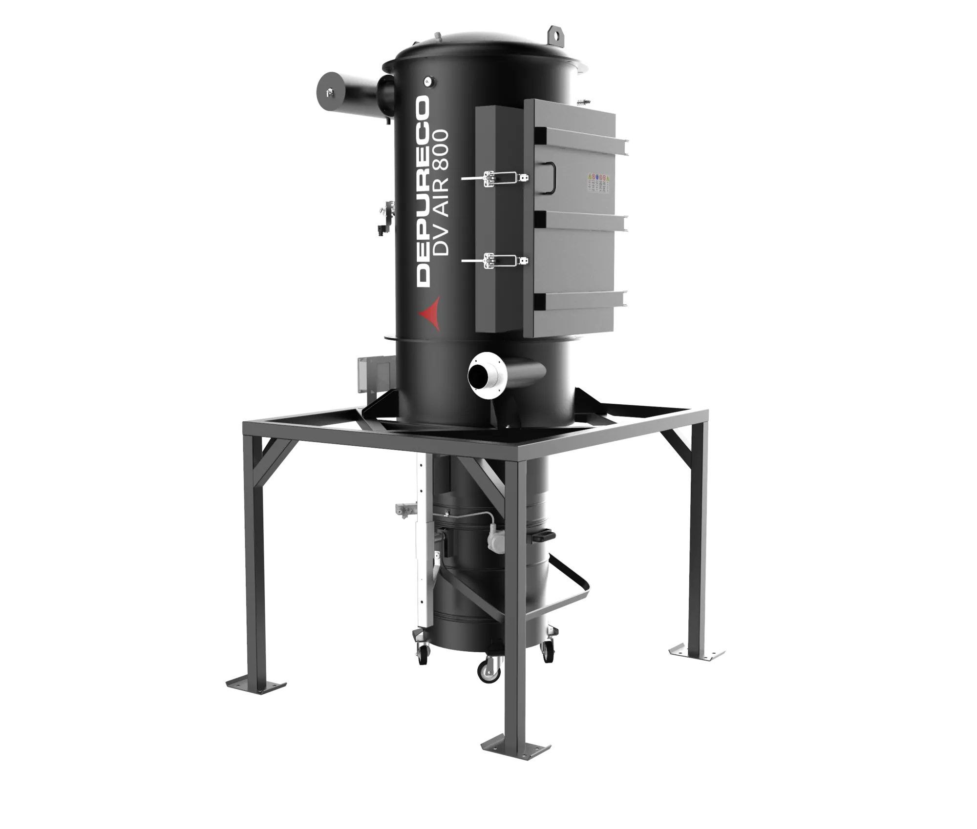 DV AIR WB filtering pre-separator with container