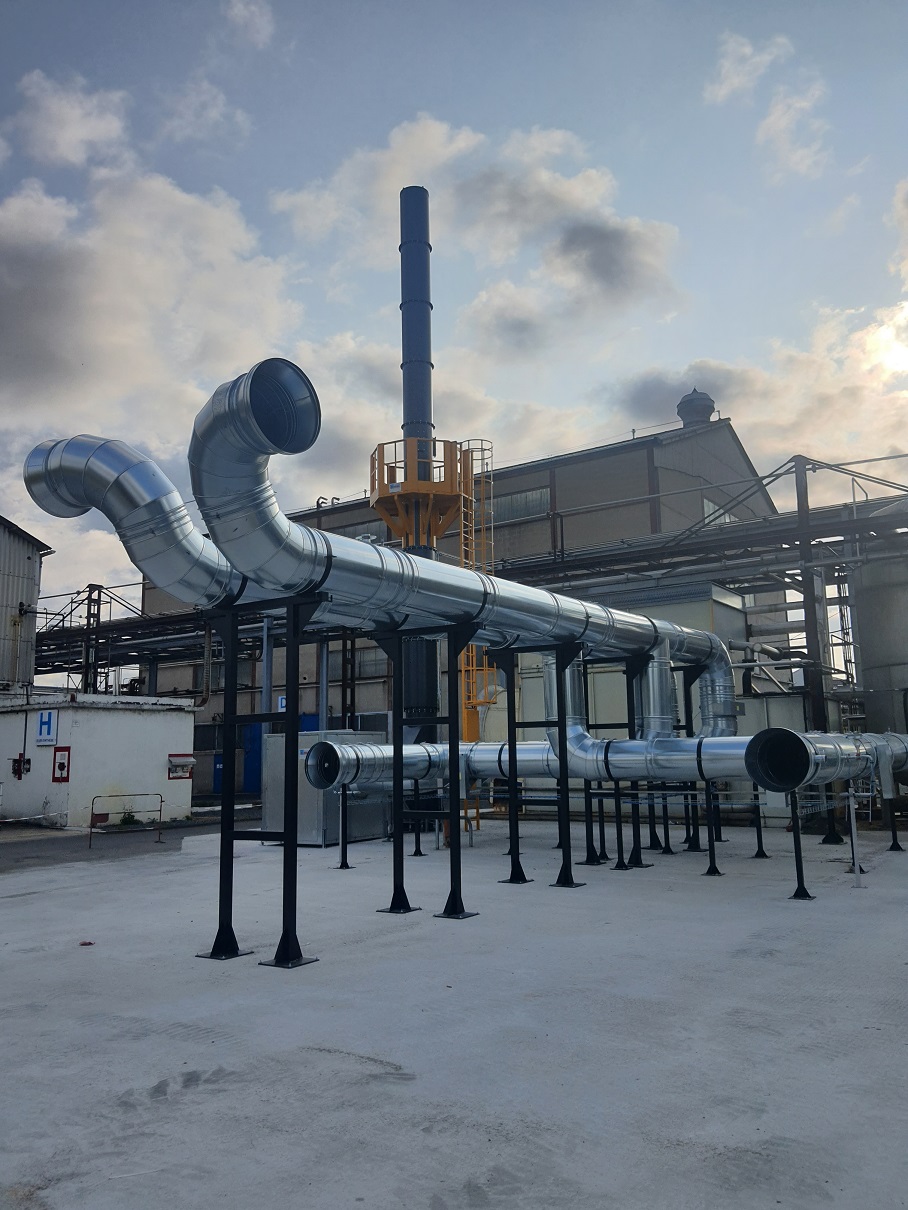 VOC treatment with activated carbon, project photo 1