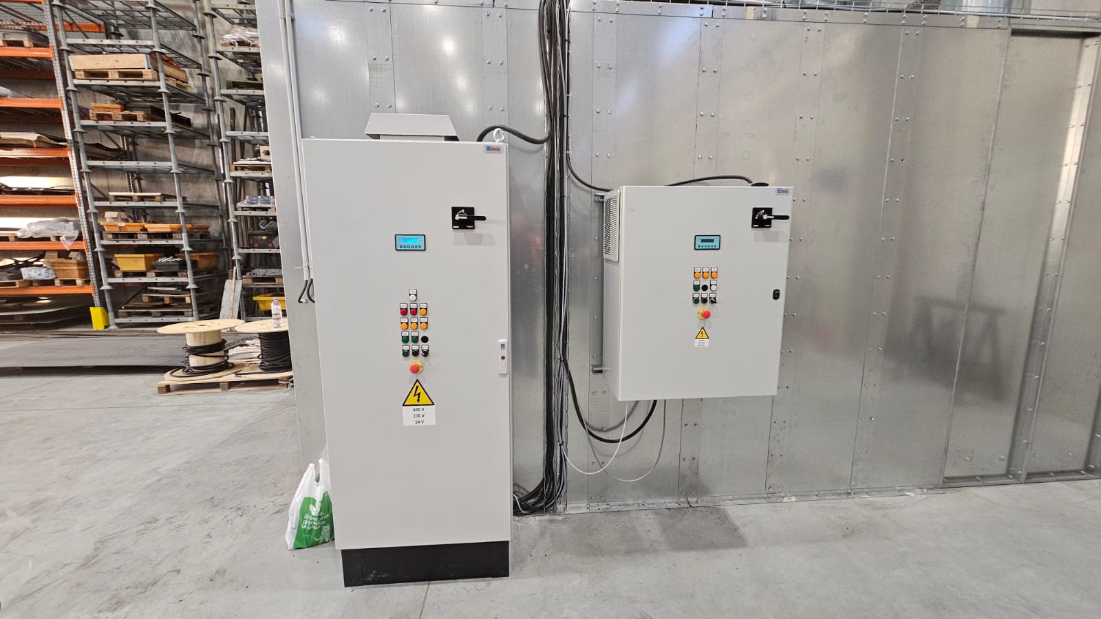 ATEX grinding booth & welding smoke, project photo 2