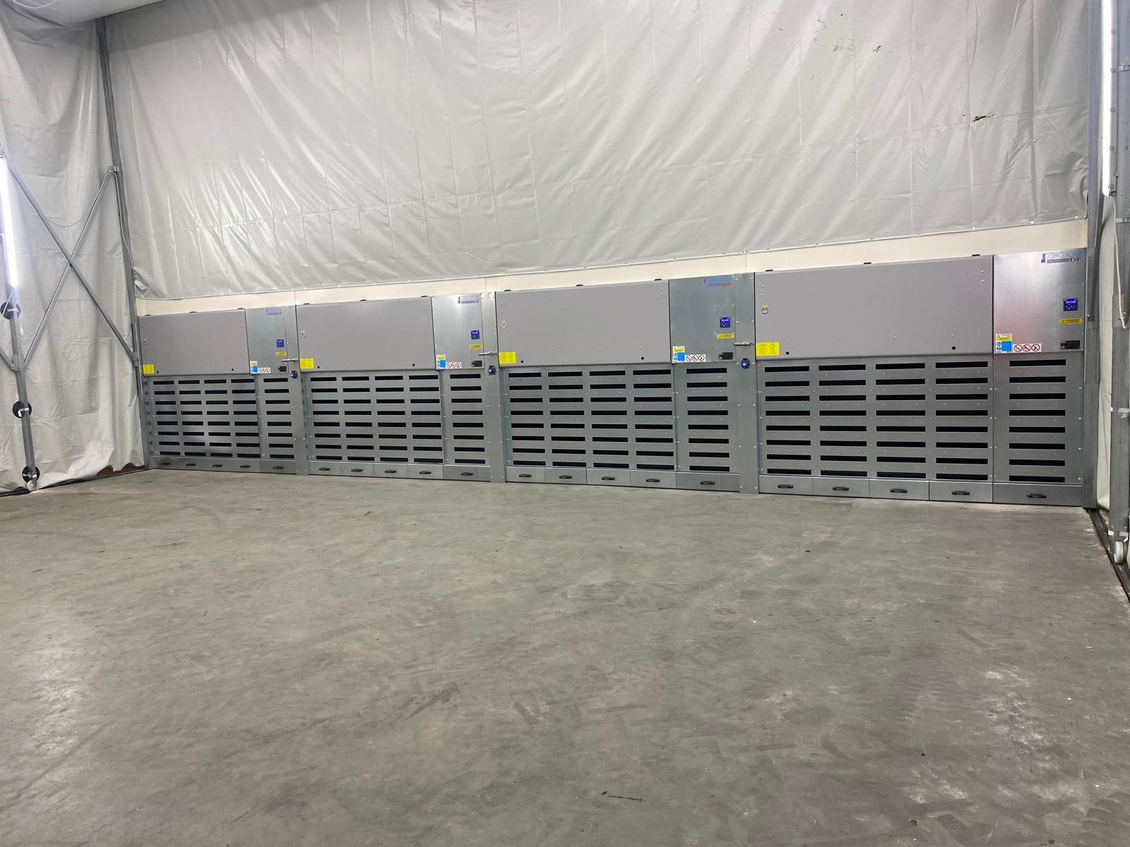 2 Retractable grinding tunnels for steel components in the nuclear sector, project photo 2