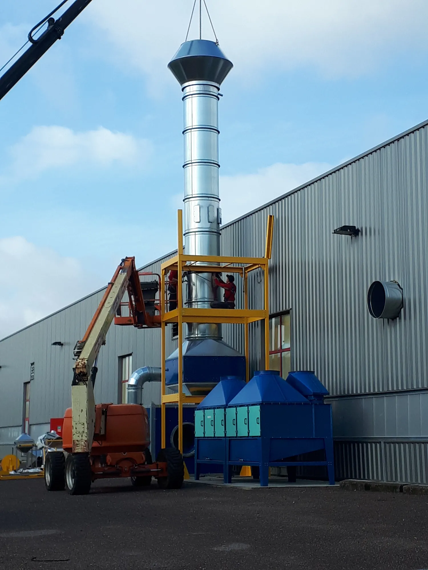 Oil mist filtration for machining, project photo 1