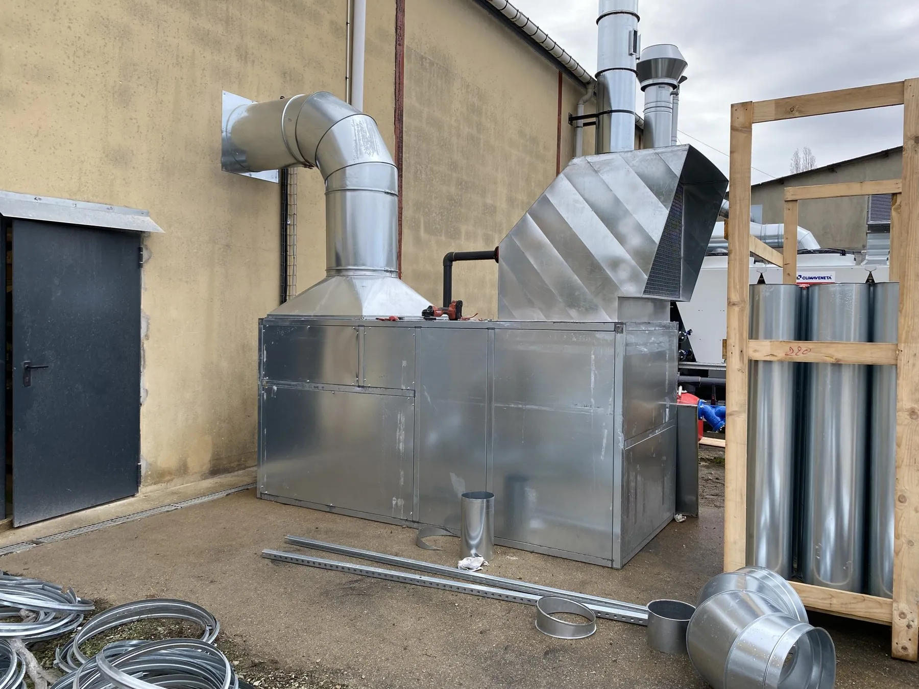 Oil mist system for machining, project photo 2