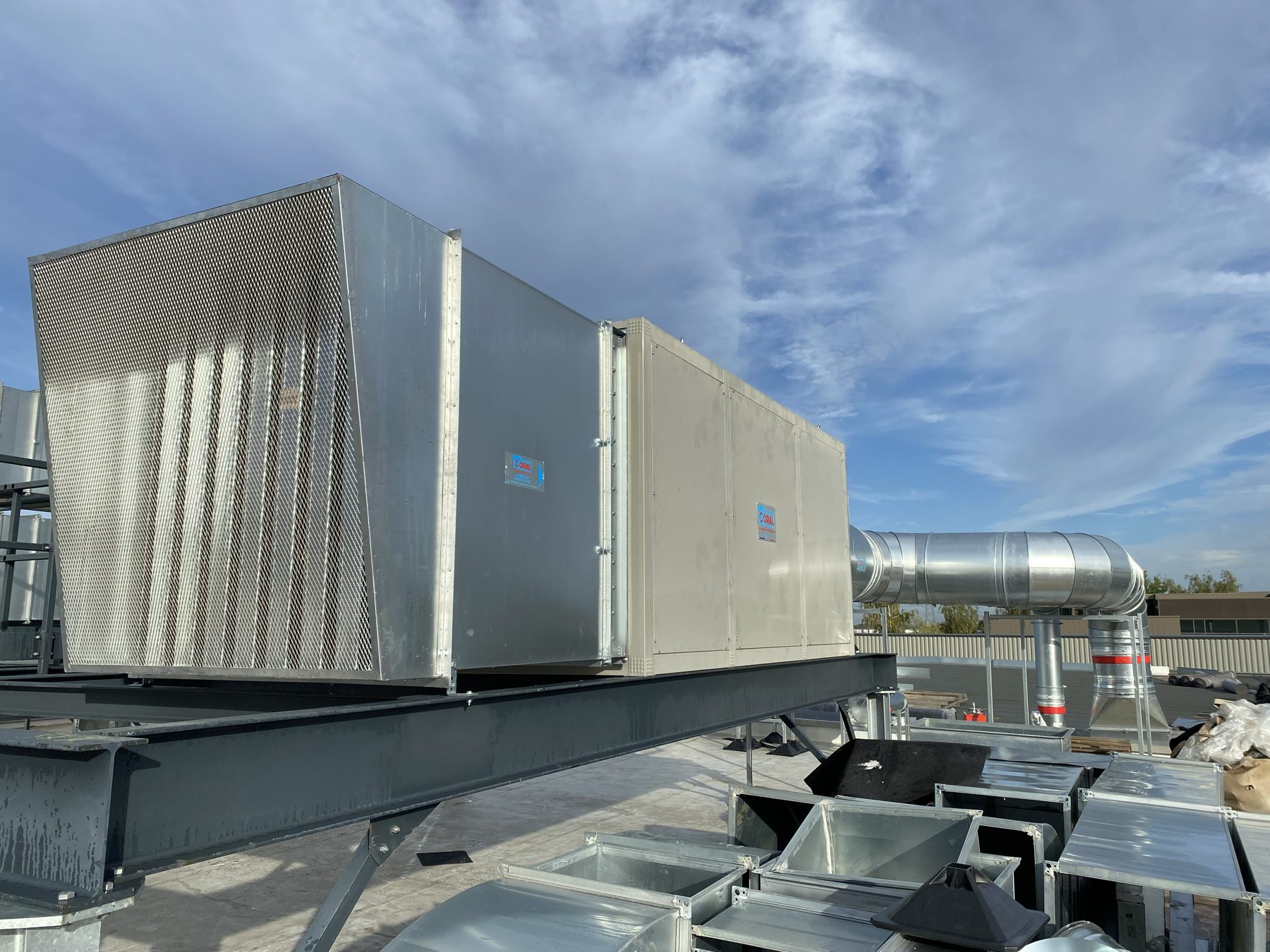 General ventilation (extraction of 3 lines / insuflation), project photo 2