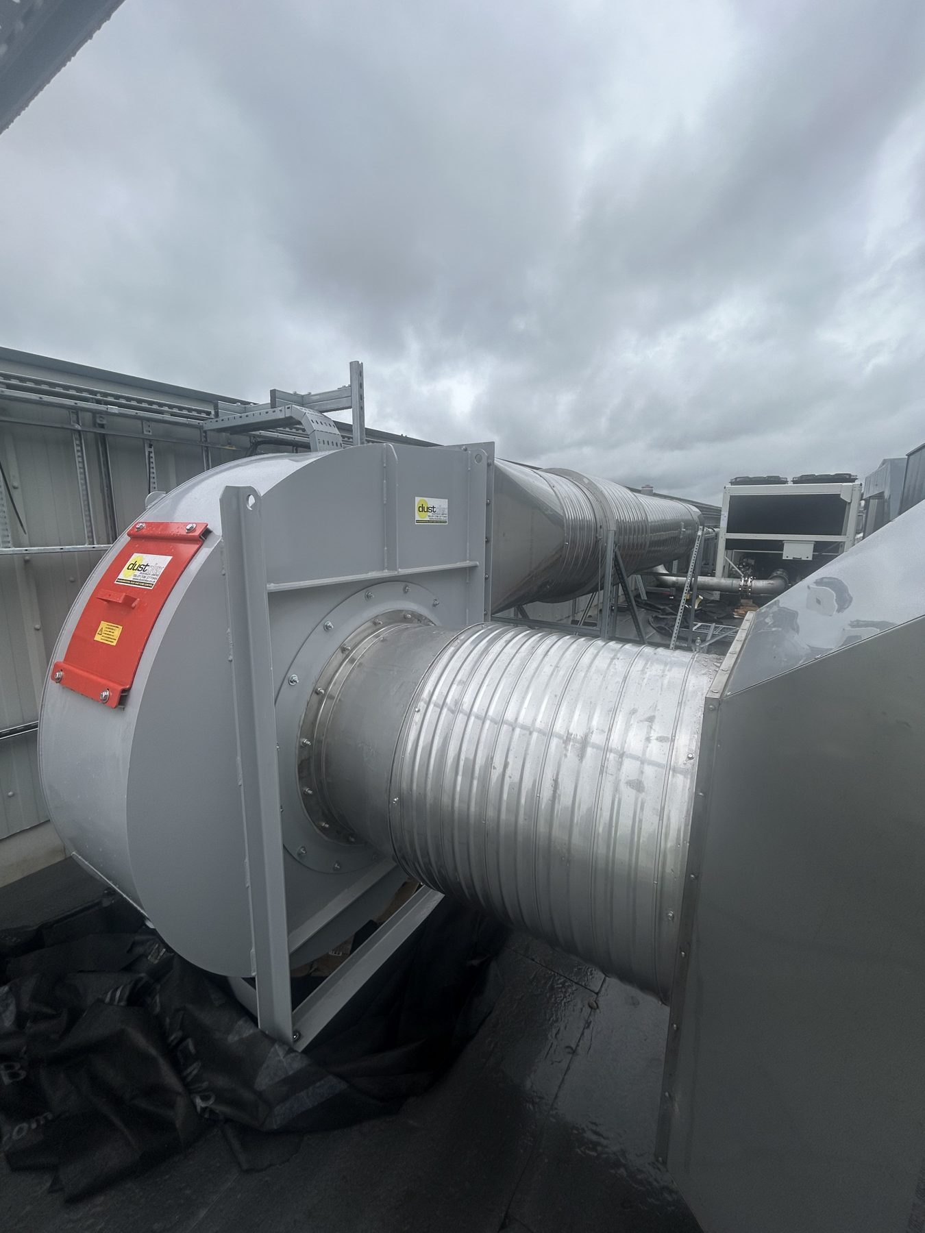 Fume extraction of fertiliser and other chemical, project photo 3