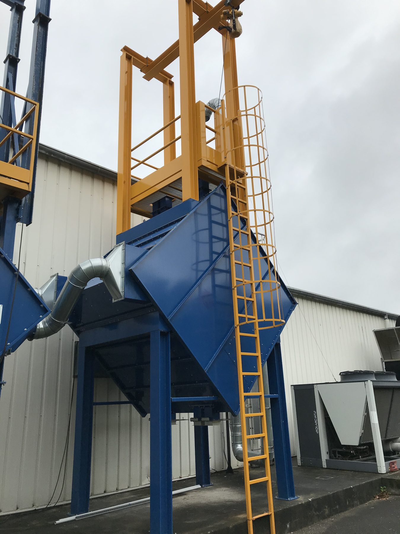 VOC absorption system for Perchloroethylene for a manufacturer of overseals for injectable pharma applications, project photo 3