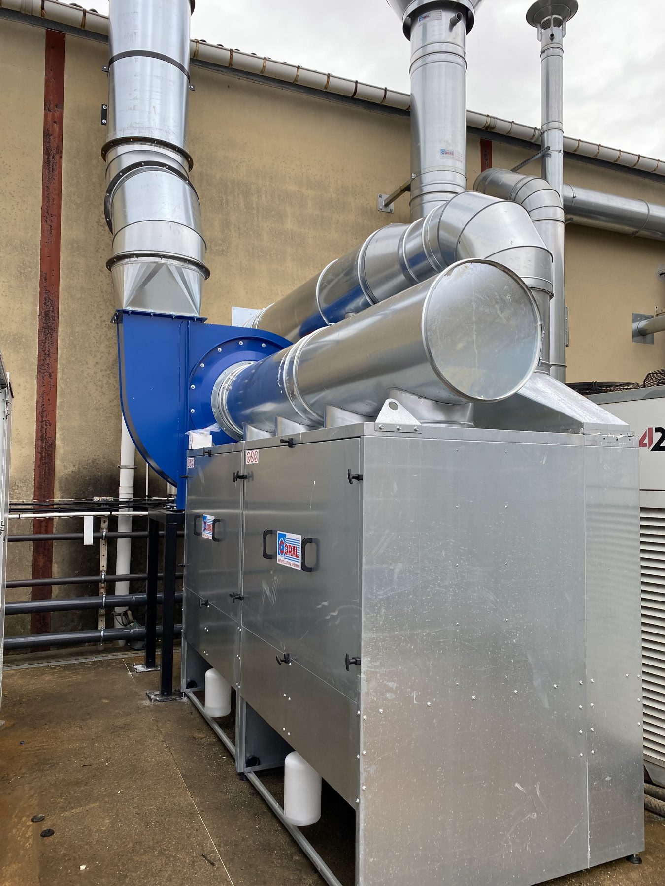 Oil mist system for machining, project photo 3
