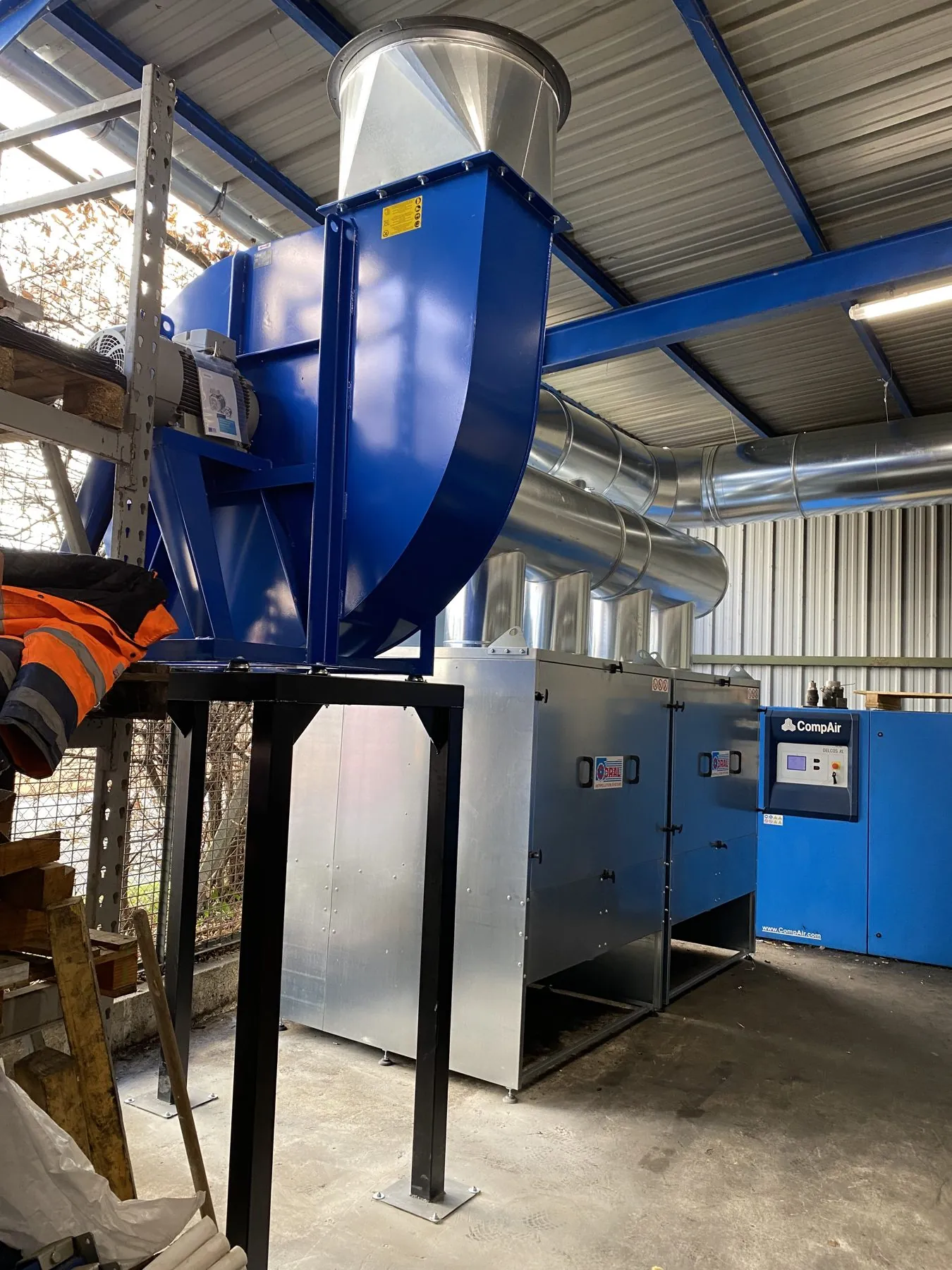 Oil mist EXTRACTION system for machining, project photo 3