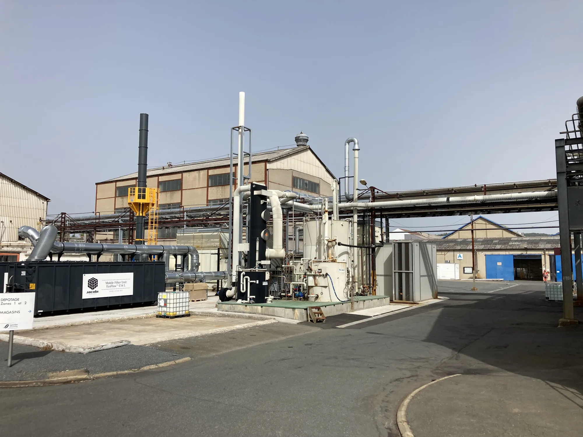 VOC treatment with activated carbon, project photo 3