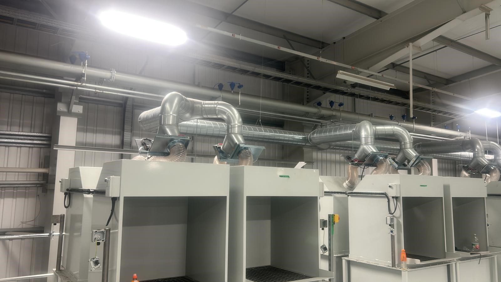 Powder mixing dust extraction for cement-based products, project photo 4