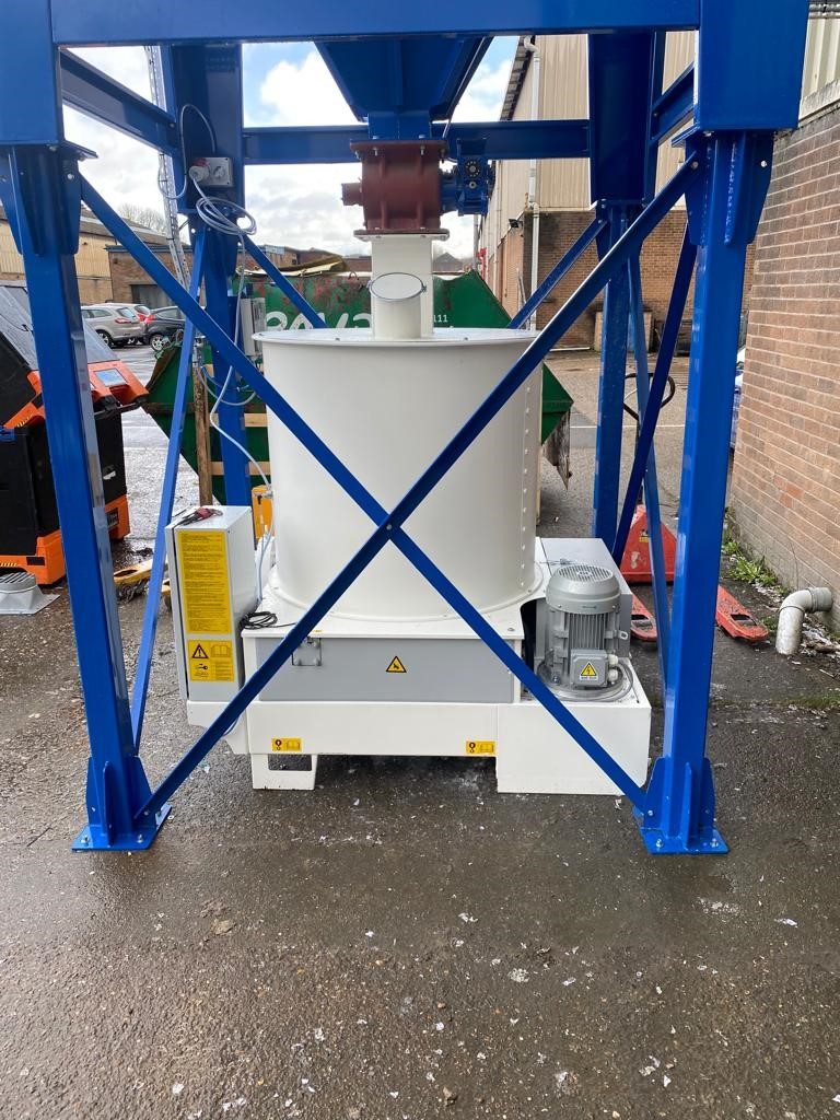 ATEX Paper shredding dust extraction for recycling industry, project photo 4