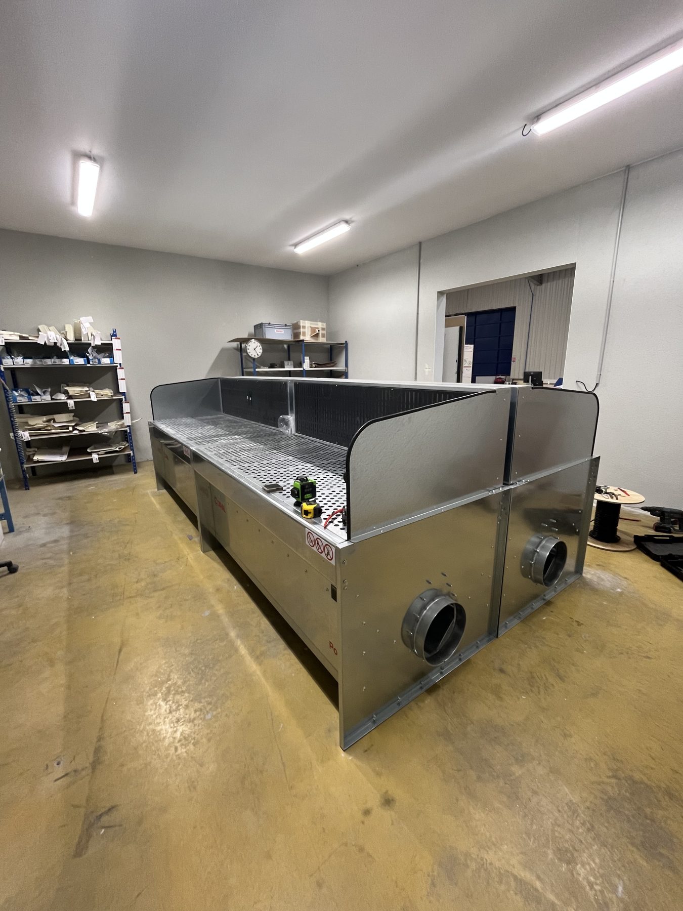 Atex dust extraction for a seat manufacturer, project photo 4