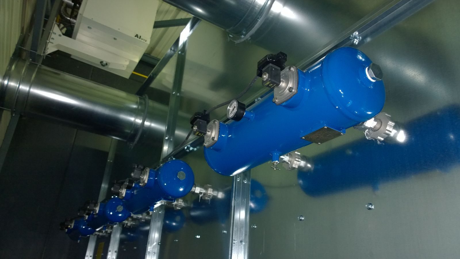 Atex dust extraction for a plane seat manufacturer, project photo 4