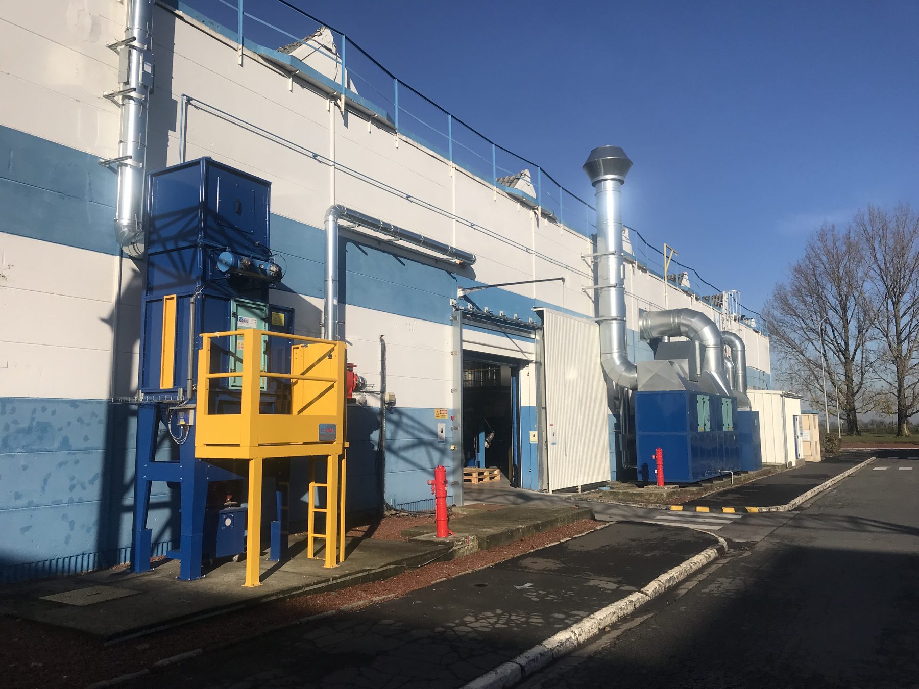 Compensation of air extraction from general and odors extraction, project photo 4