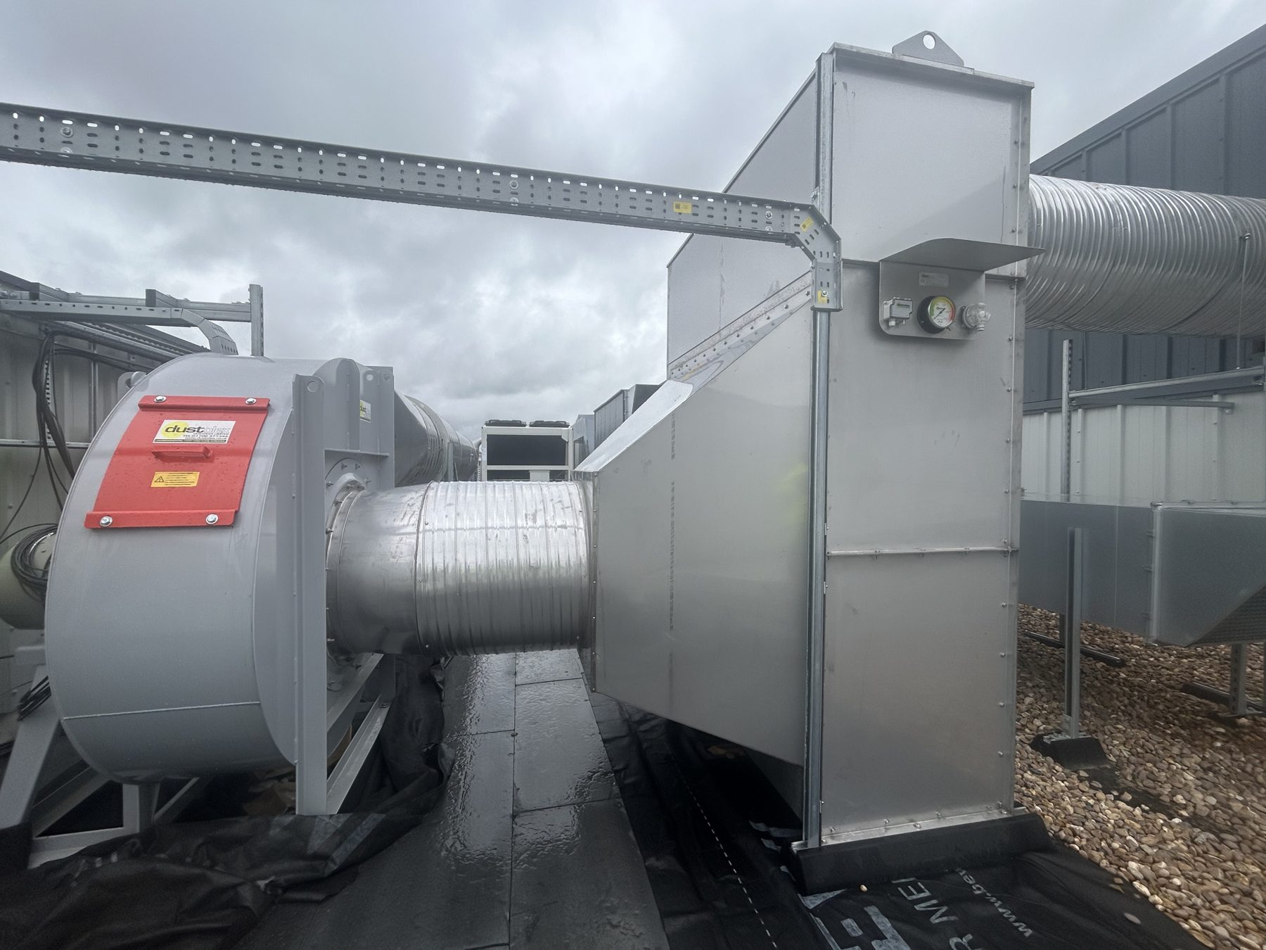 Fume extraction of fertiliser and other chemical, project photo 5