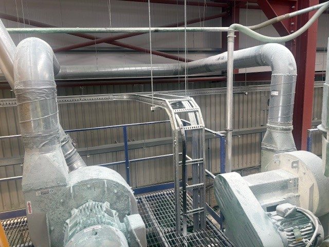 Atex plastic and various fumes extraction for tanks manufacturer, project photo 5
