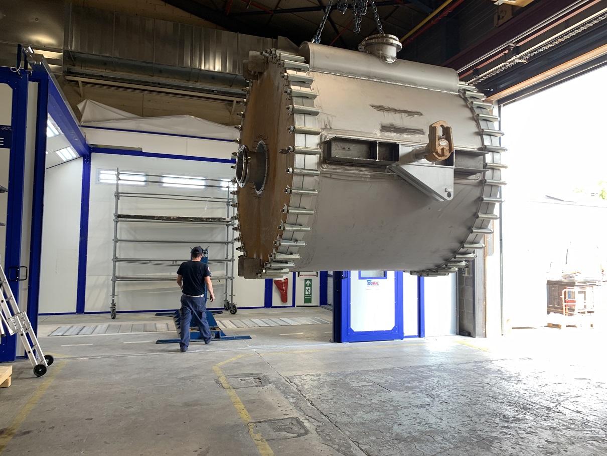 Pressurised paint booths, project photo 4