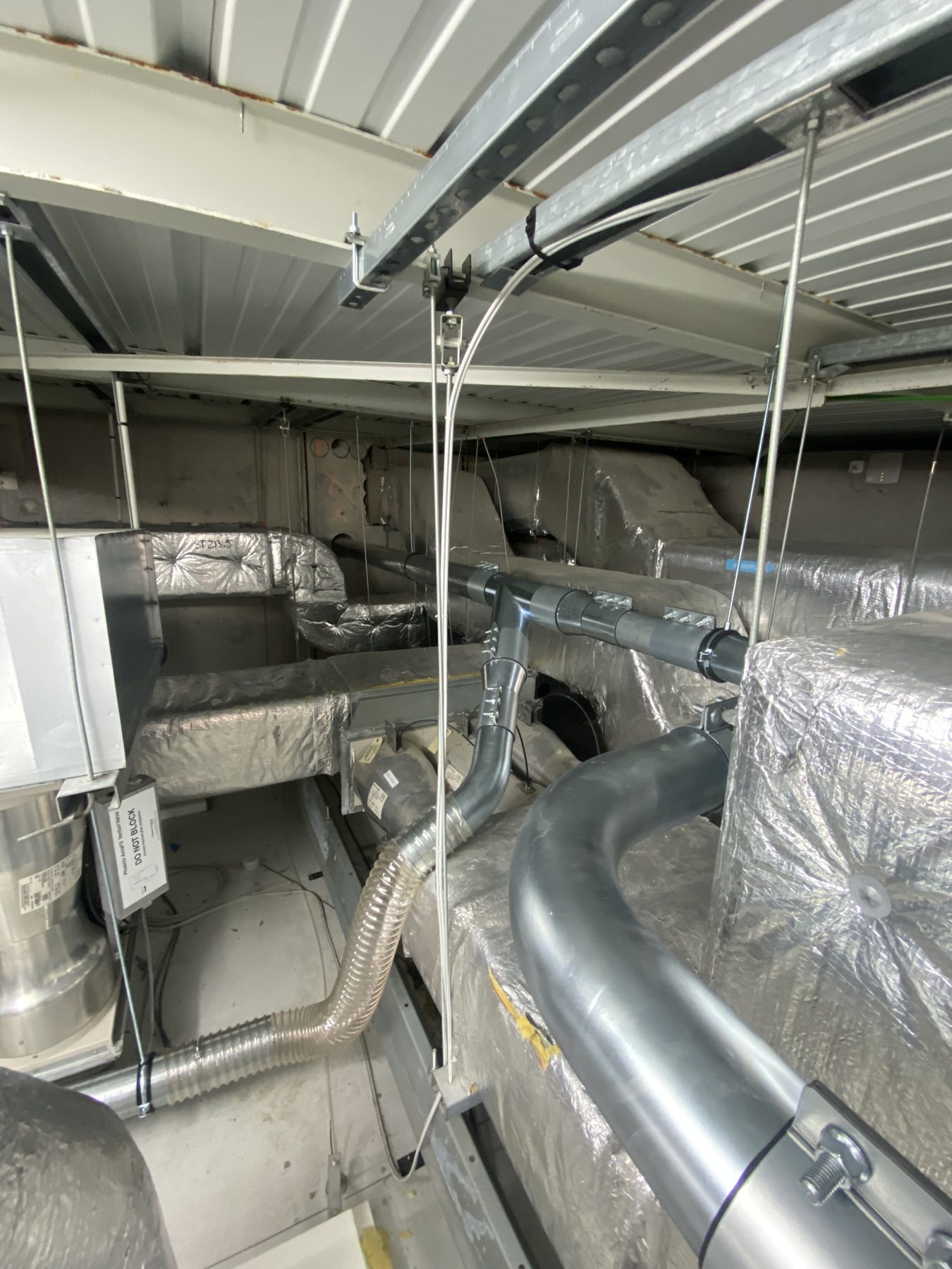 High vacuum extraction system for medical dust, project photo 5