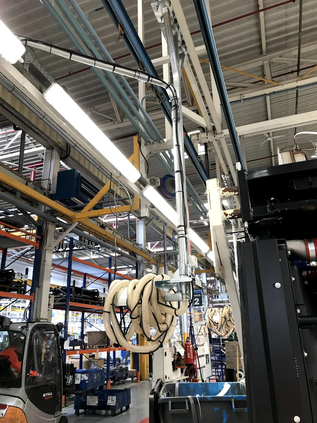 High vacuum system for a bus factory, project photo 5