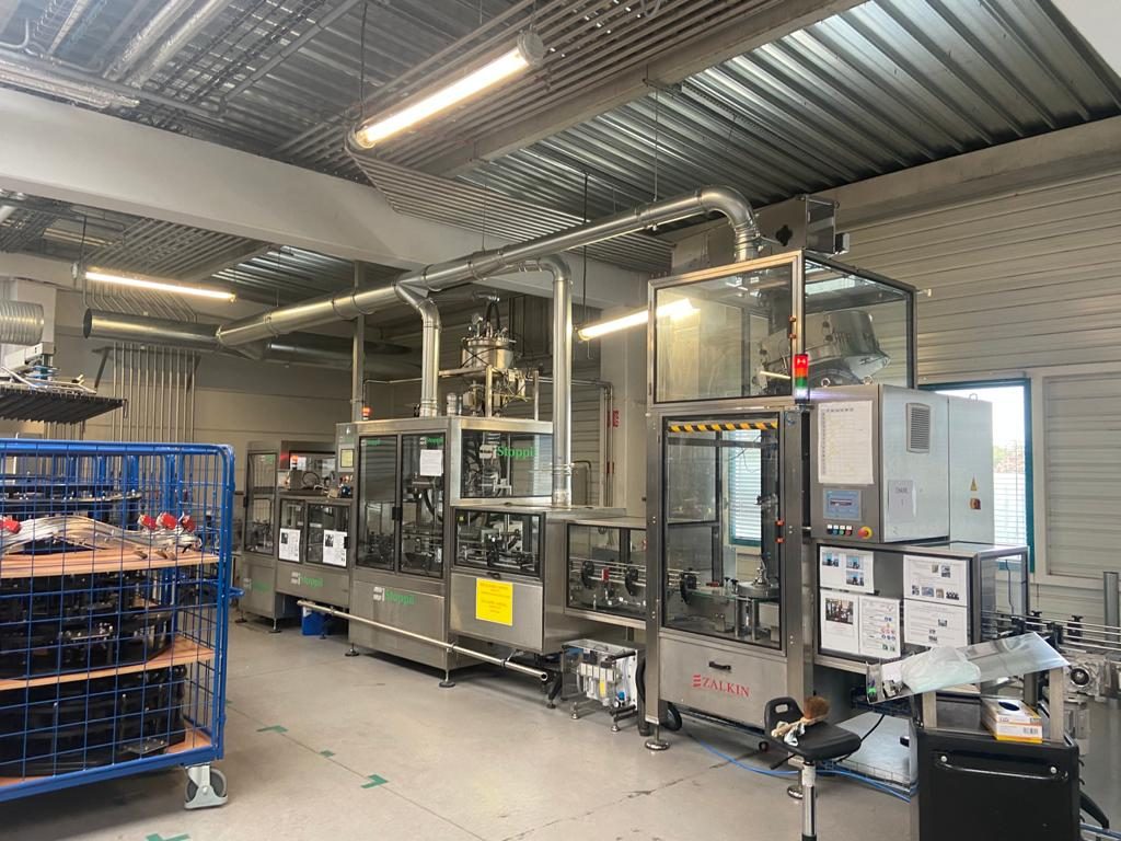 VOC absorption system for multiple solvant for chemical and labware industry, project photo 5