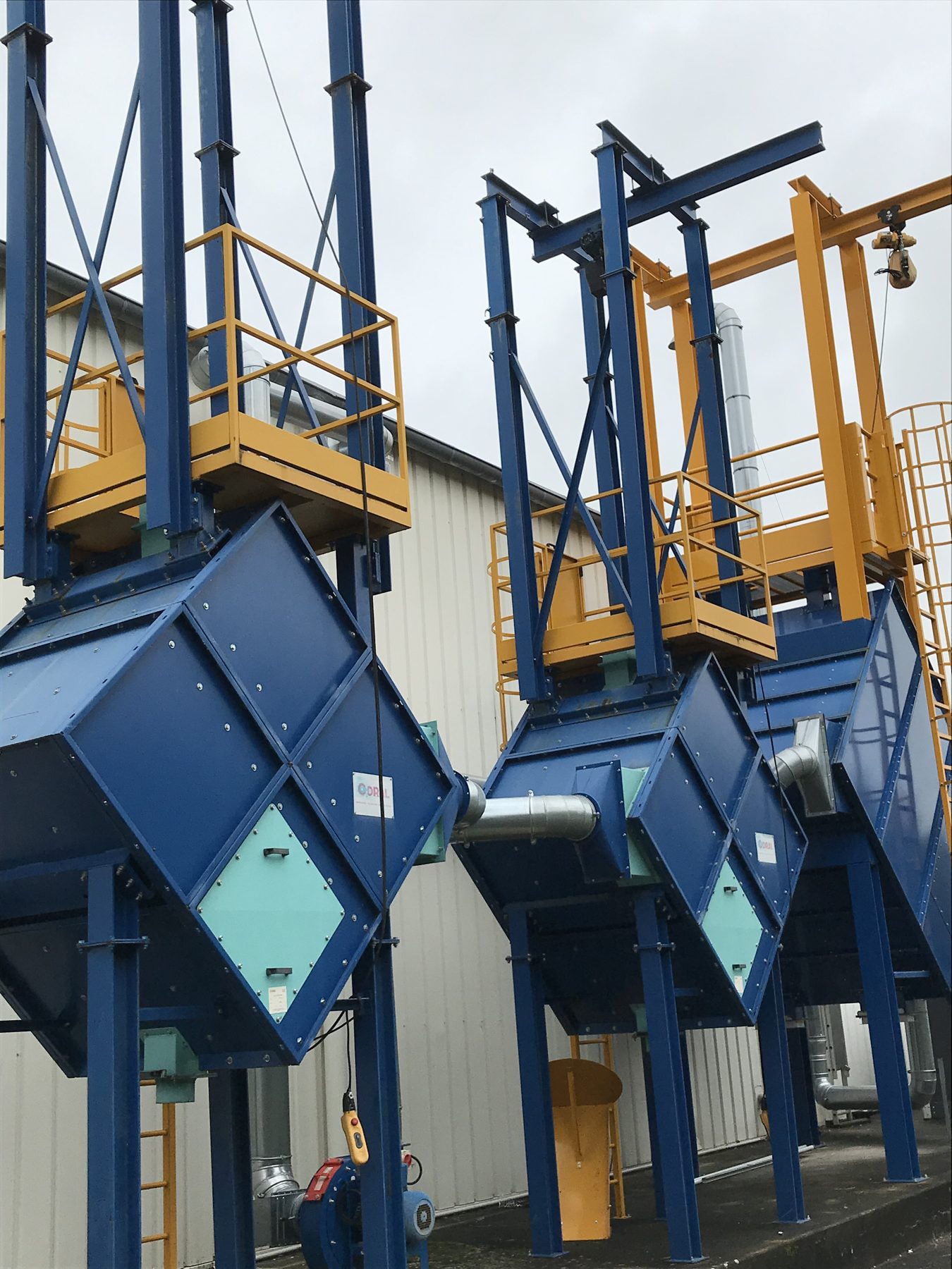 VOC absorption system for Perchloroethylene for a manufacturer of overseals for injectable pharma applications, project photo 5