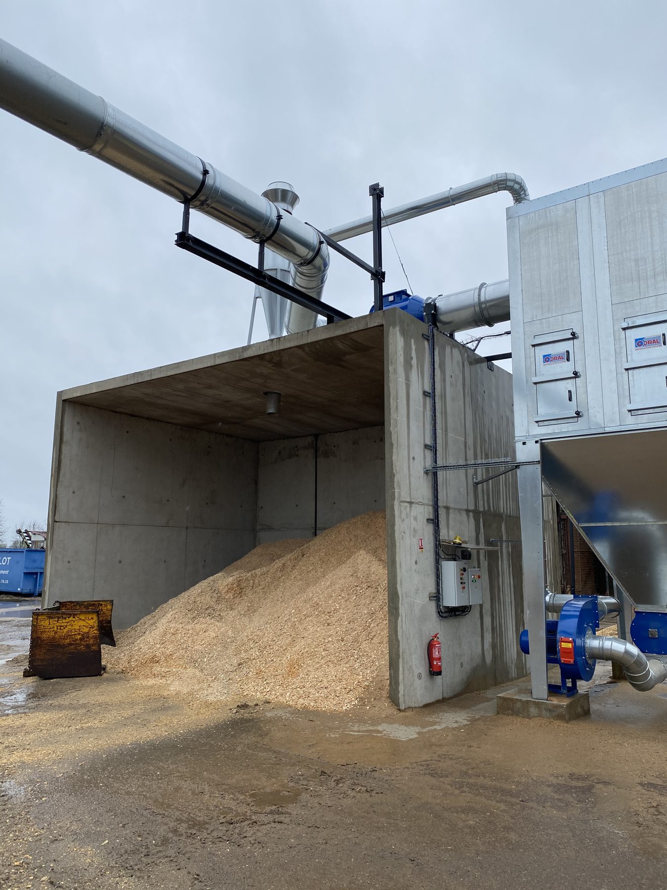 ATEX wood extraction a sawmill belonging to a manufacturer of wooden outdoor furnishings, project photo 5