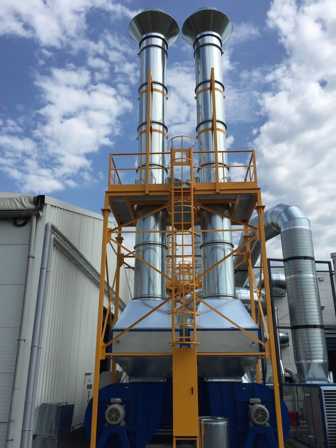 Compensation of air extraction from machining, project photo 5