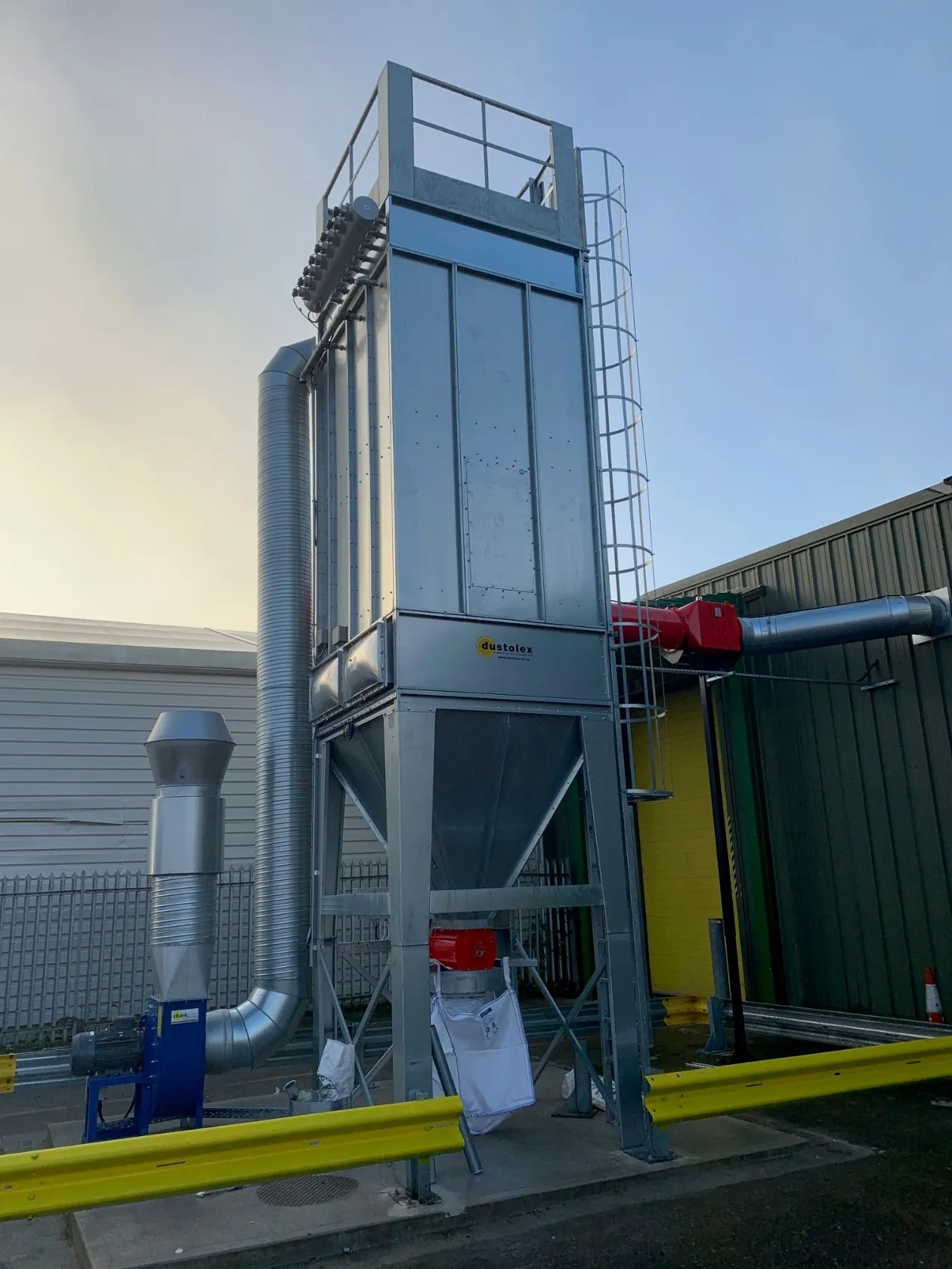 Atex wood extraction system, project photo 1