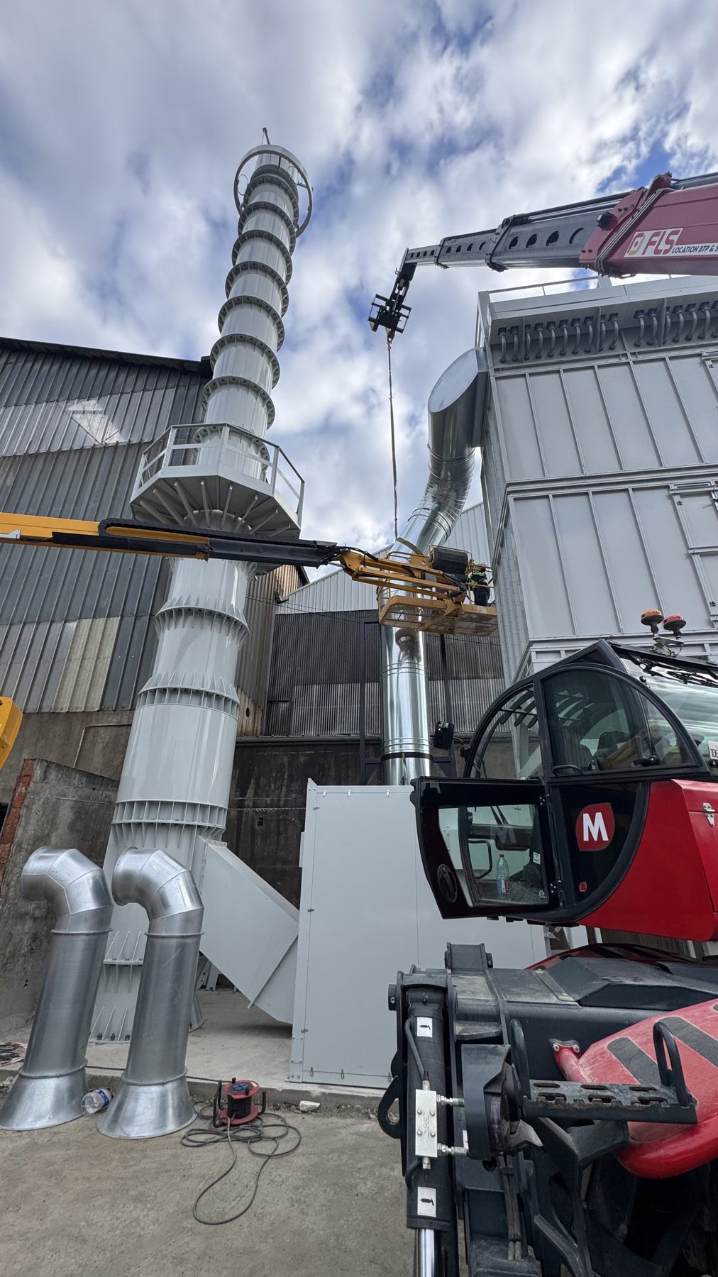 ATEX steel grinding robotic booths, project photo 5