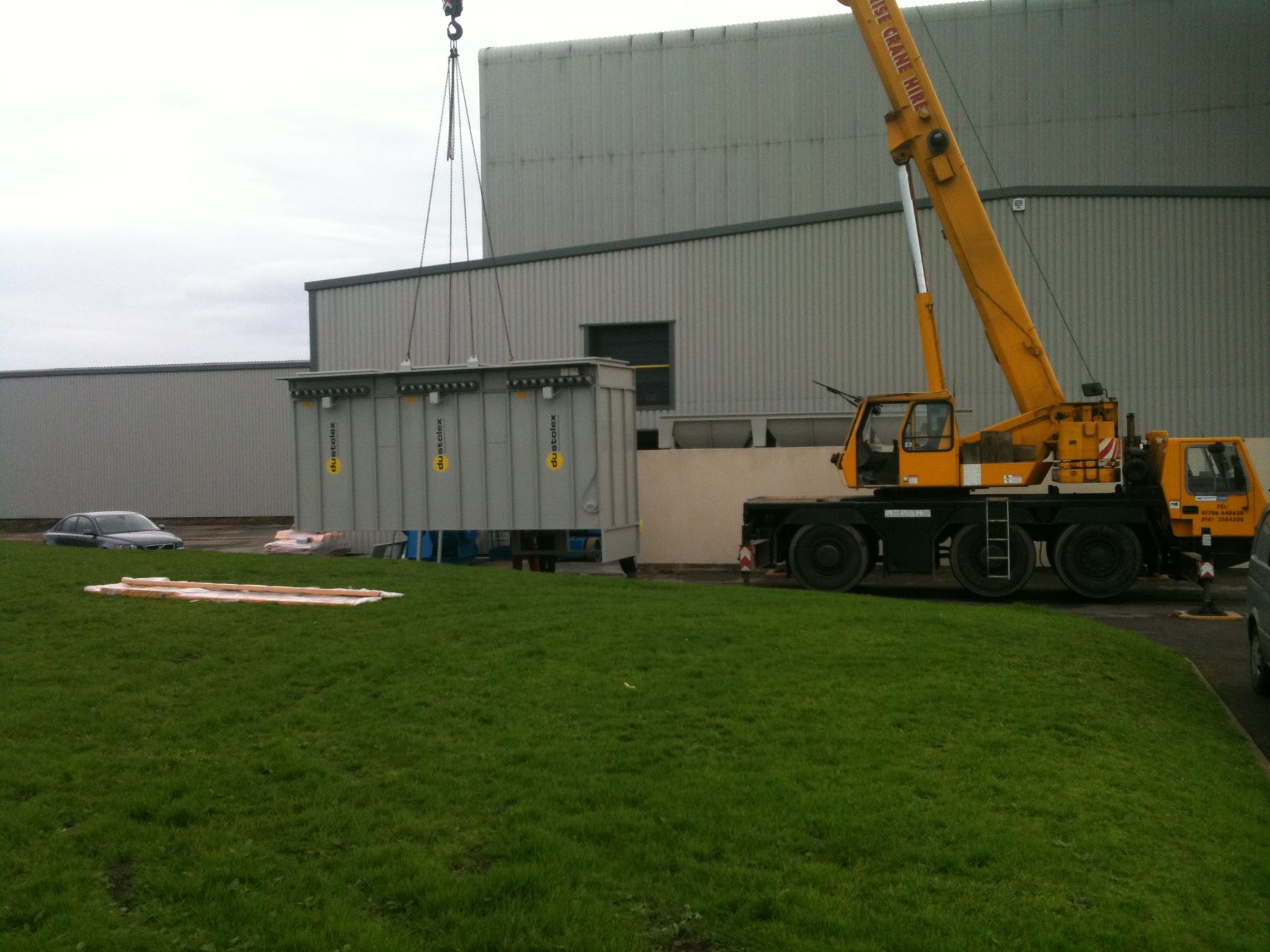 Dust extraction system for plastic application, project photo 6