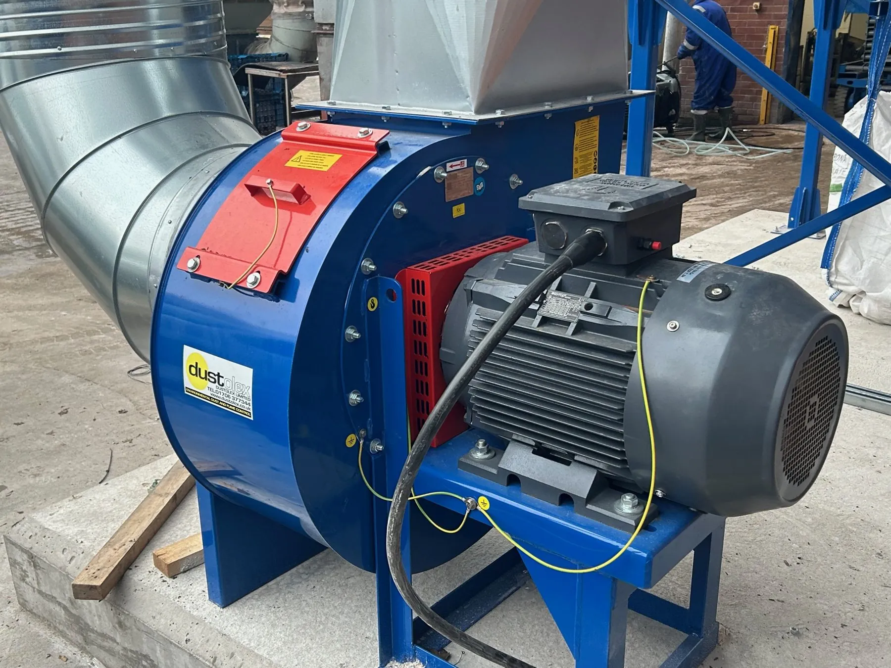 ATEX Powder mixing dust extraction for food industry, project photo 6