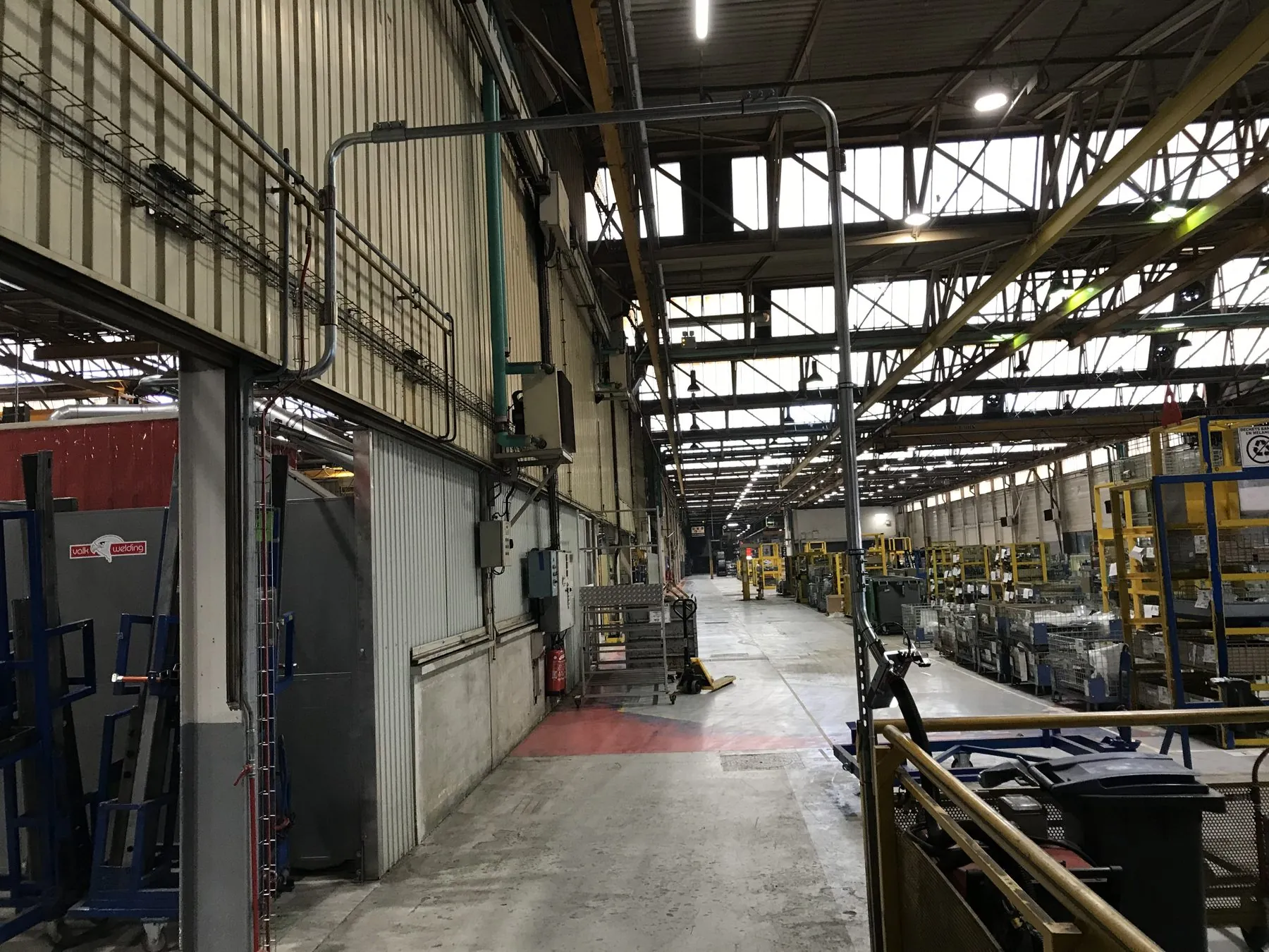 High vacuum system welding torch, project photo 6