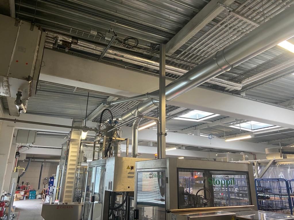 VOC absorption system for multiple solvant for chemical and labware industry, project photo 6