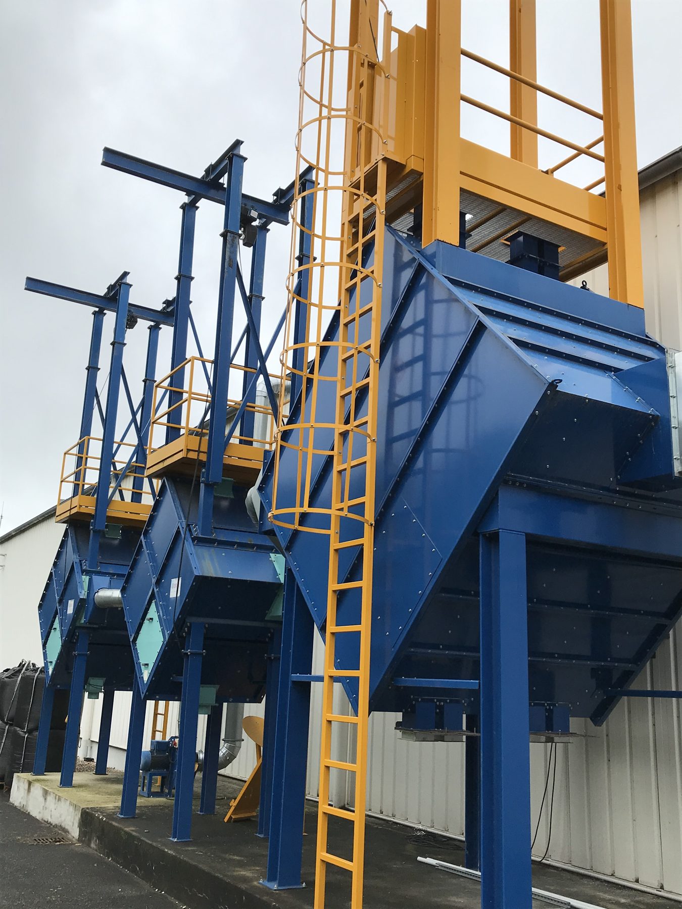 VOC absorption system for Perchloroethylene for a manufacturer of overseals for injectable pharma applications, project photo 6