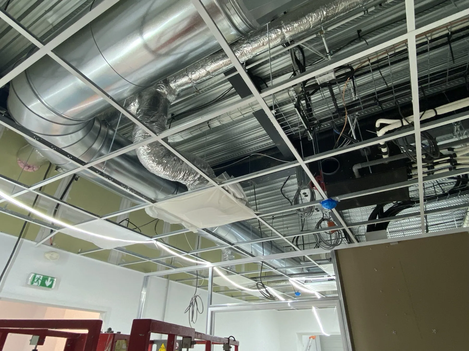 General ventilation (extraction of 3 lines / insuflation), project photo 6