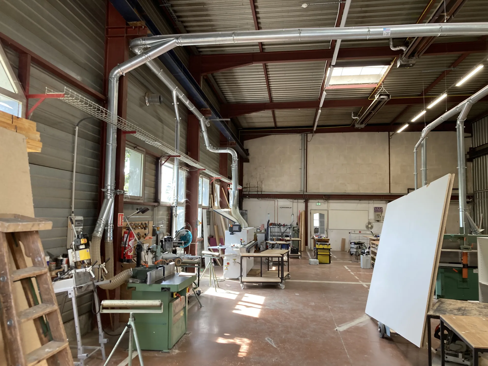 Joinery wood dust extraction, project photo 5