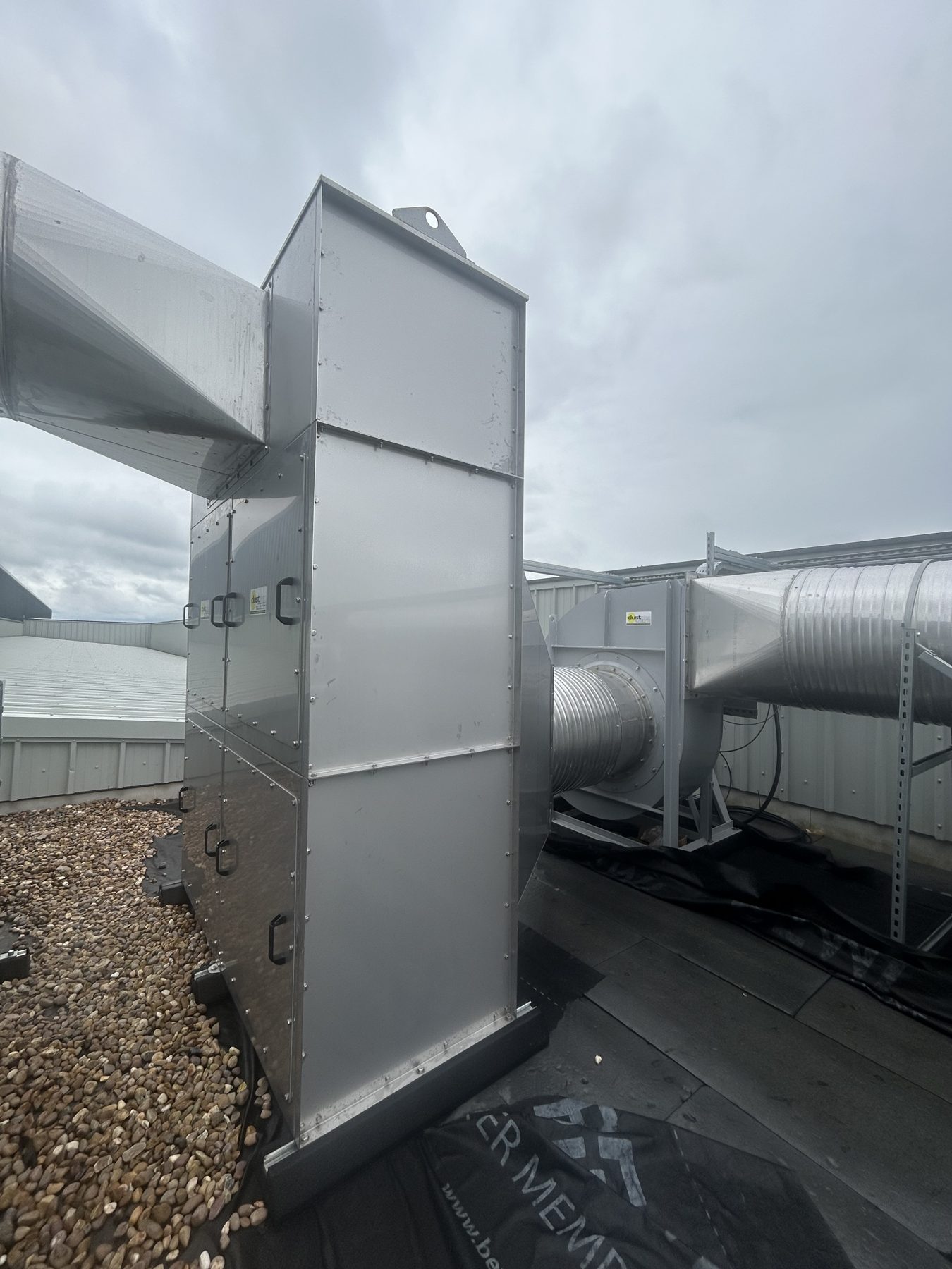 Fume extraction of fertiliser and other chemical, project photo 7