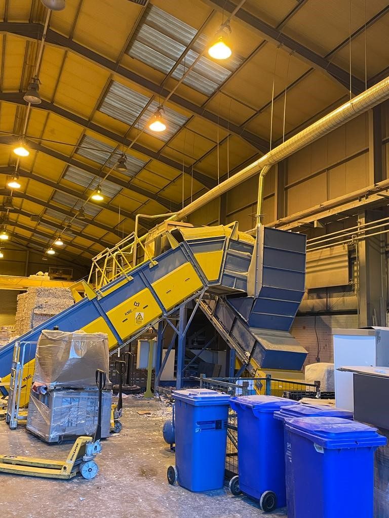 ATEX Paper shredding dust extraction for recycling industry, project photo 7