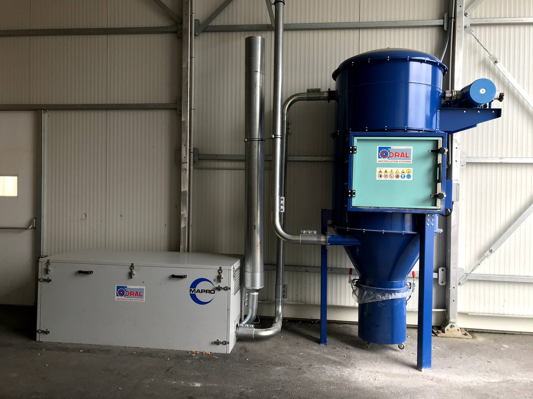 High vacuum system for a bus factory, project photo 7