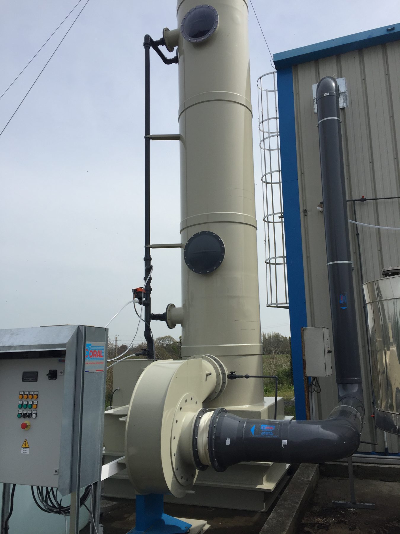 Acid extraction for corrosive vapours, project photo 7