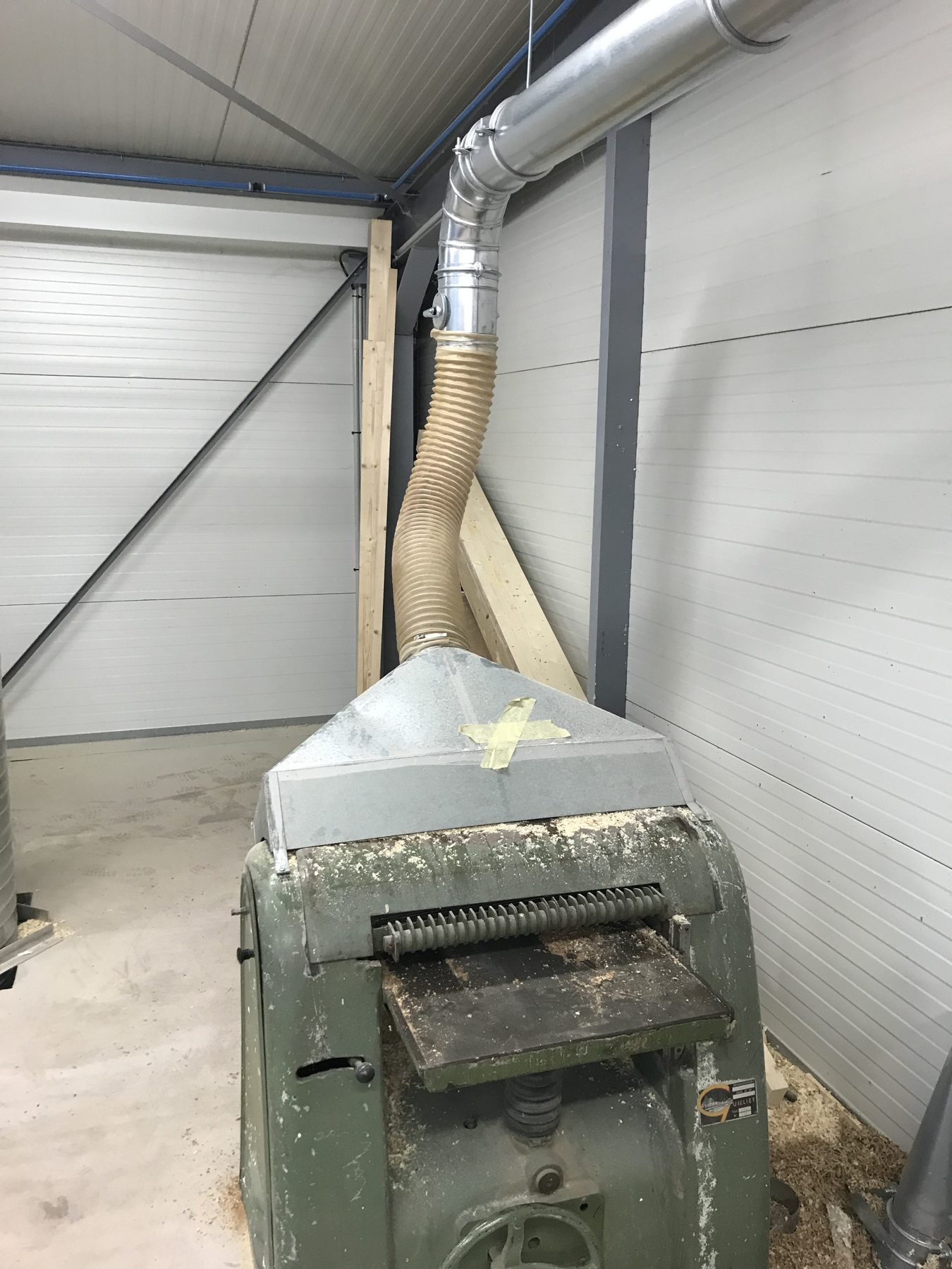 ATEX wood extraction for a wooden furniture manufacturer, project photo 7