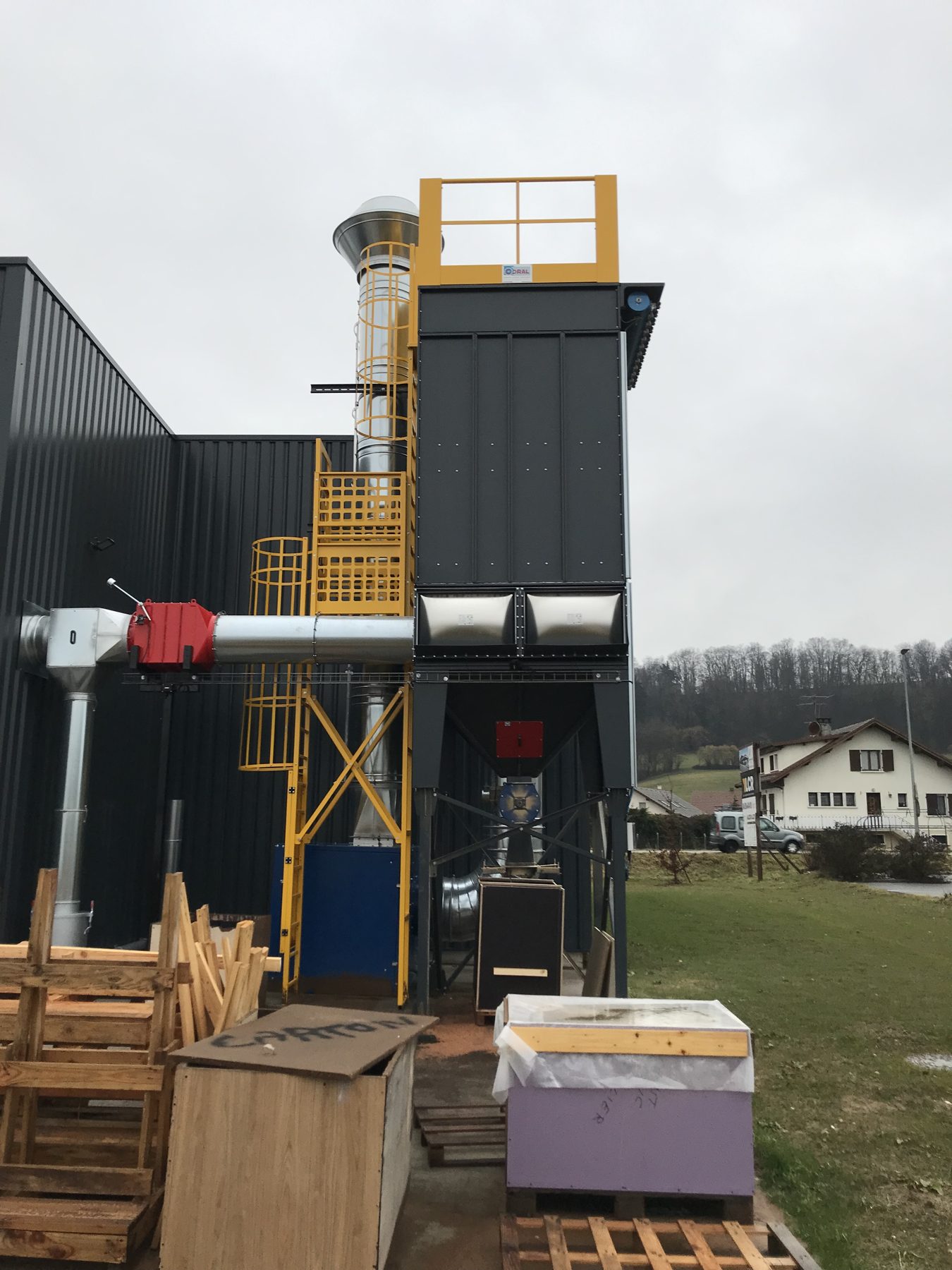 ATEX wood extraction for a wooden furniture manufacturer, project photo 7