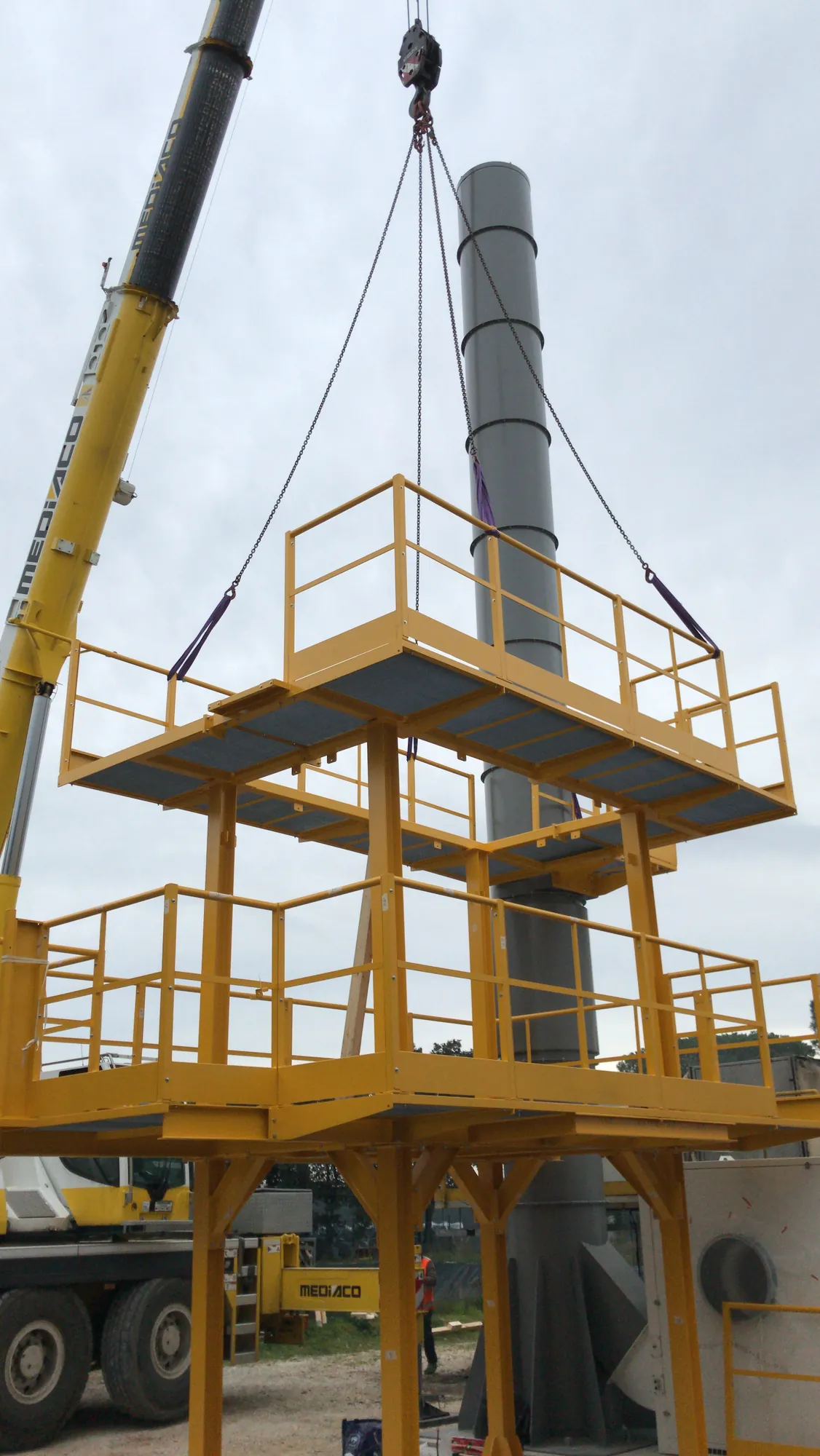 Fume extraction for hot presses, project photo 6