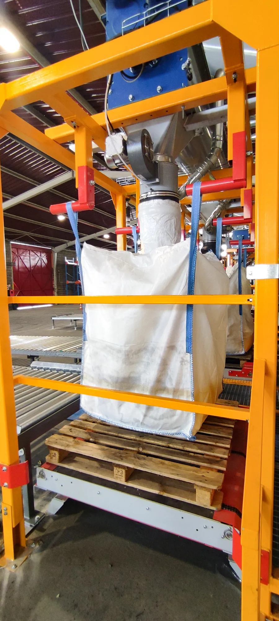 Waste dust packaging line, project photo 7