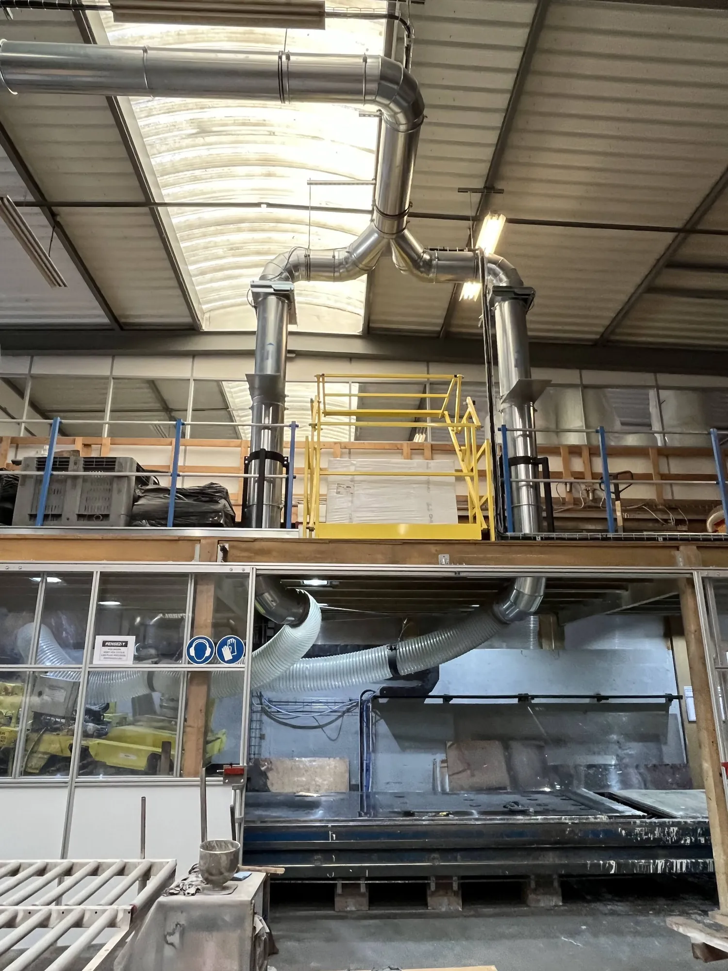 Stainless steel grinding and polishing, project photo 7