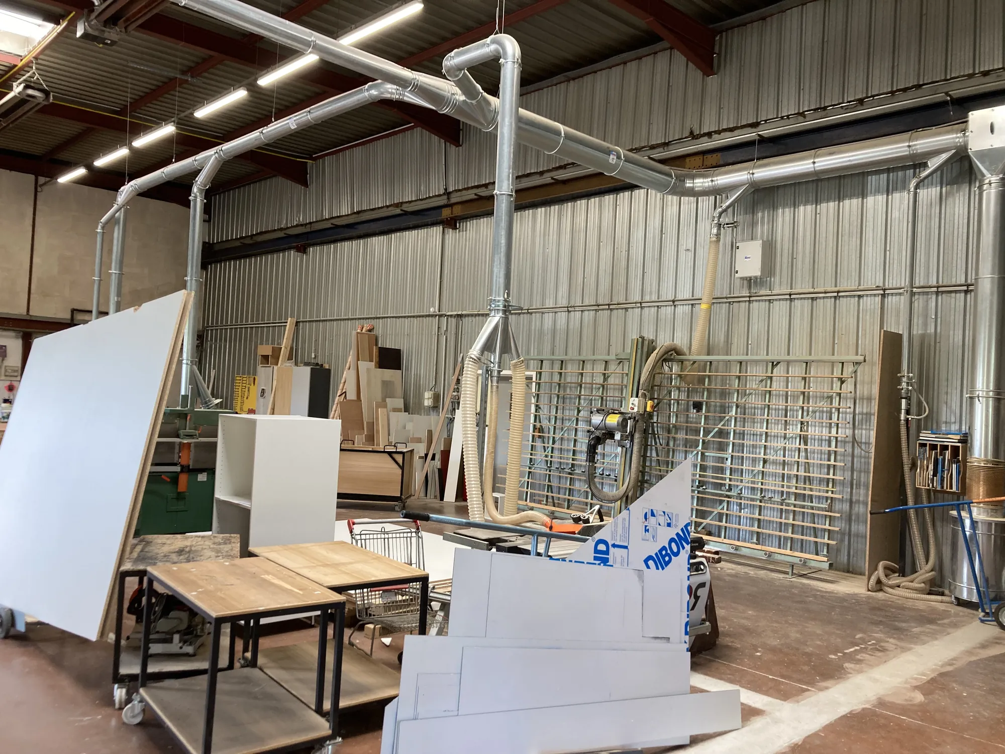 Joinery wood dust extraction, project photo 6