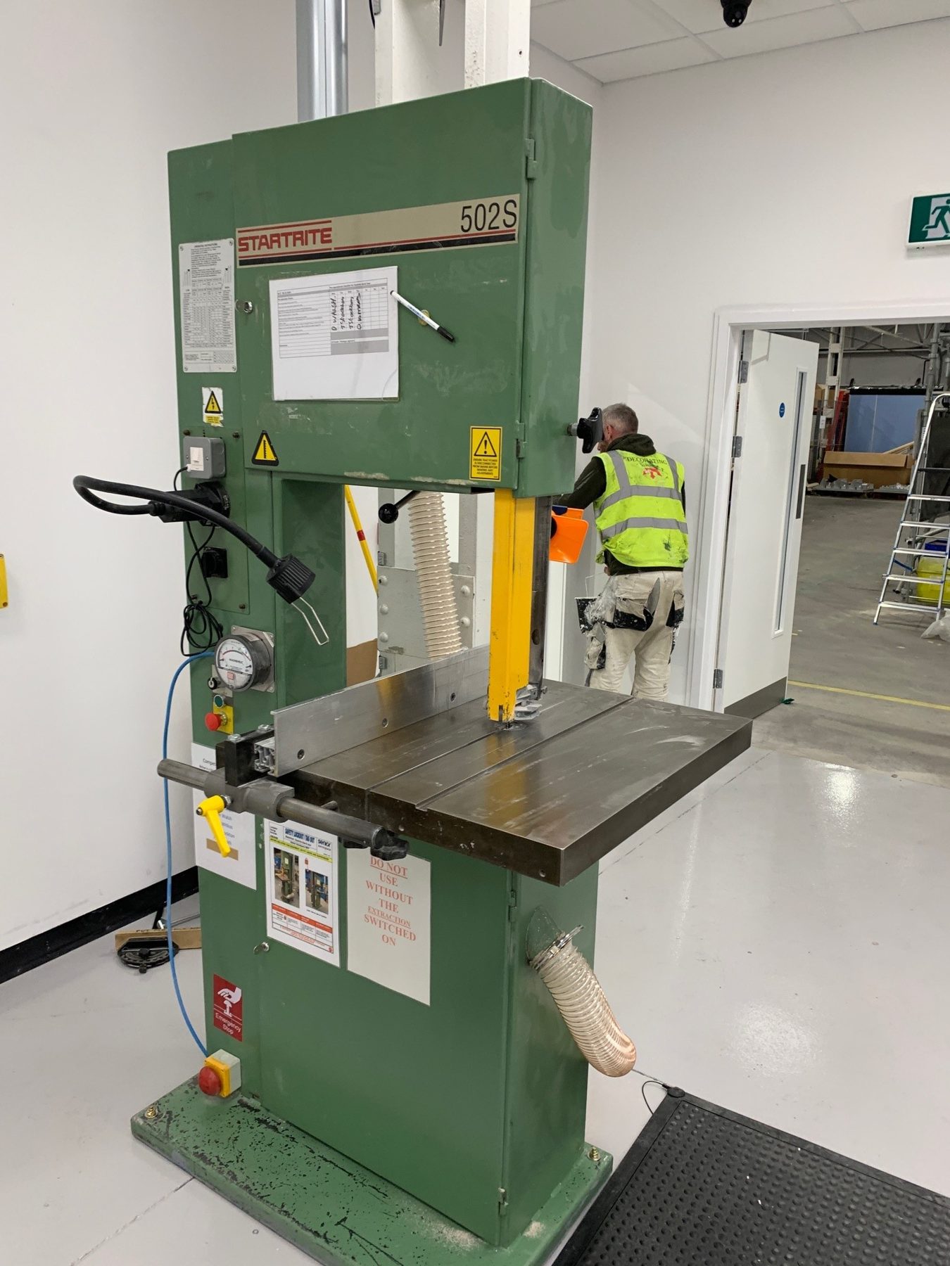 Atex wood extraction system, project photo 8