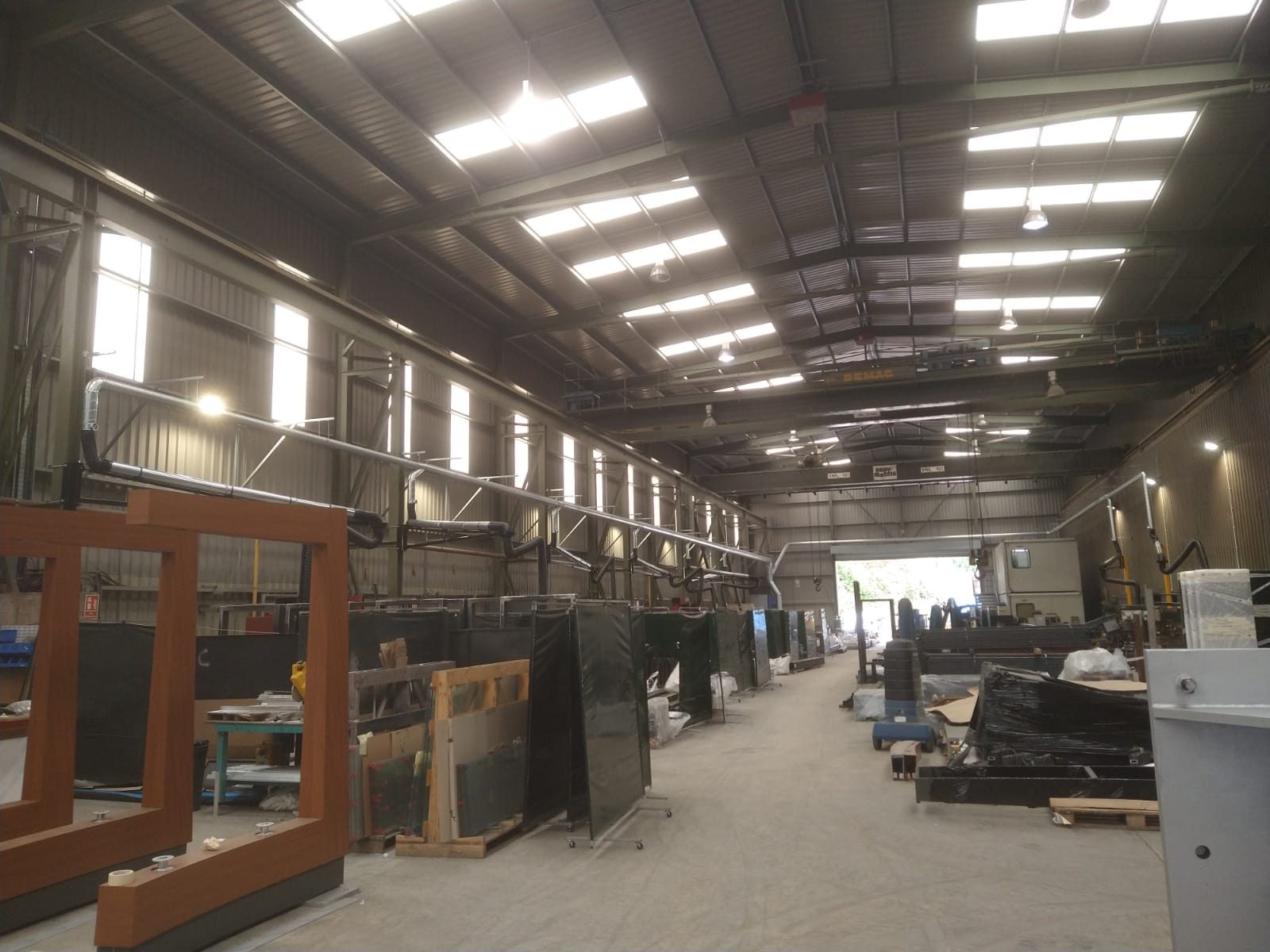 Centralised welding and grinding extraction system, project photo 8