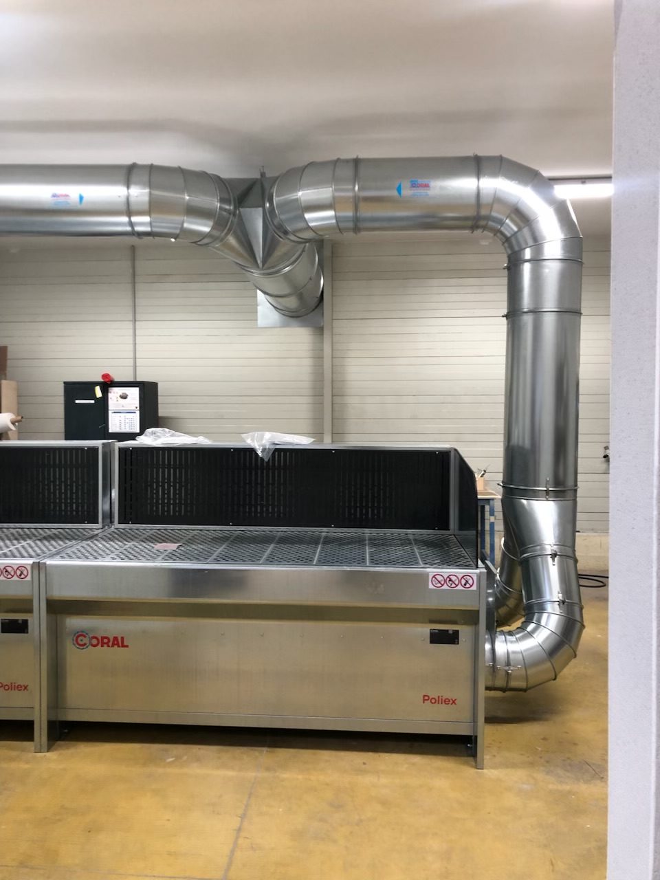 Atex dust extraction for a seat manufacturer, project photo 8
