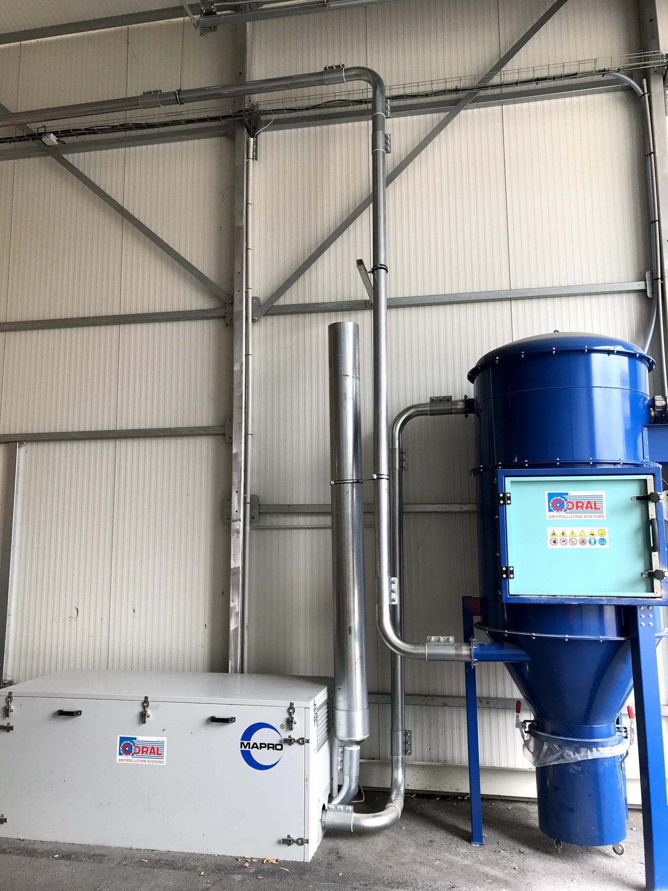 High vacuum system for a bus factory, project photo 8