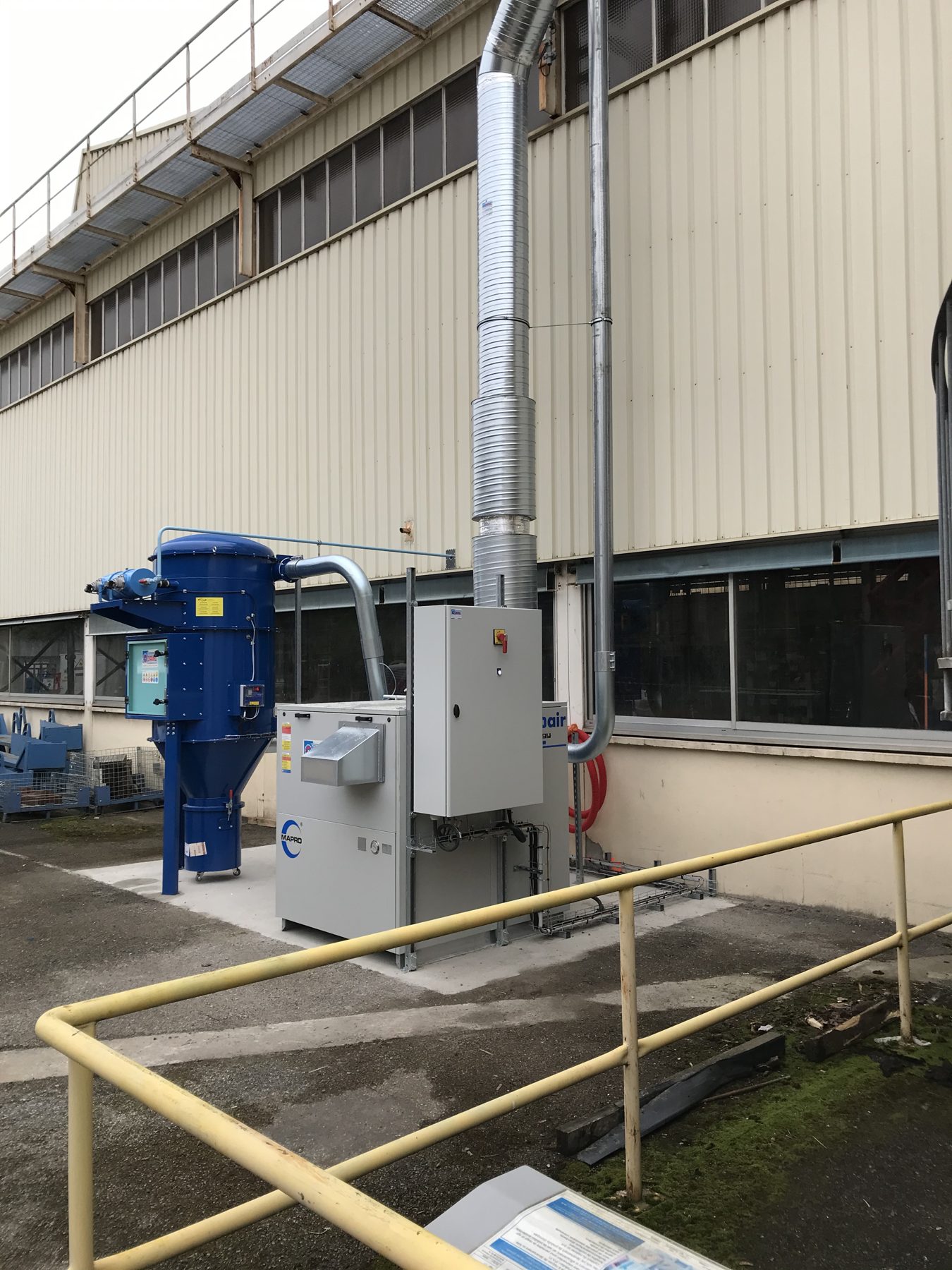 High vacuum system welding torch, project photo 8